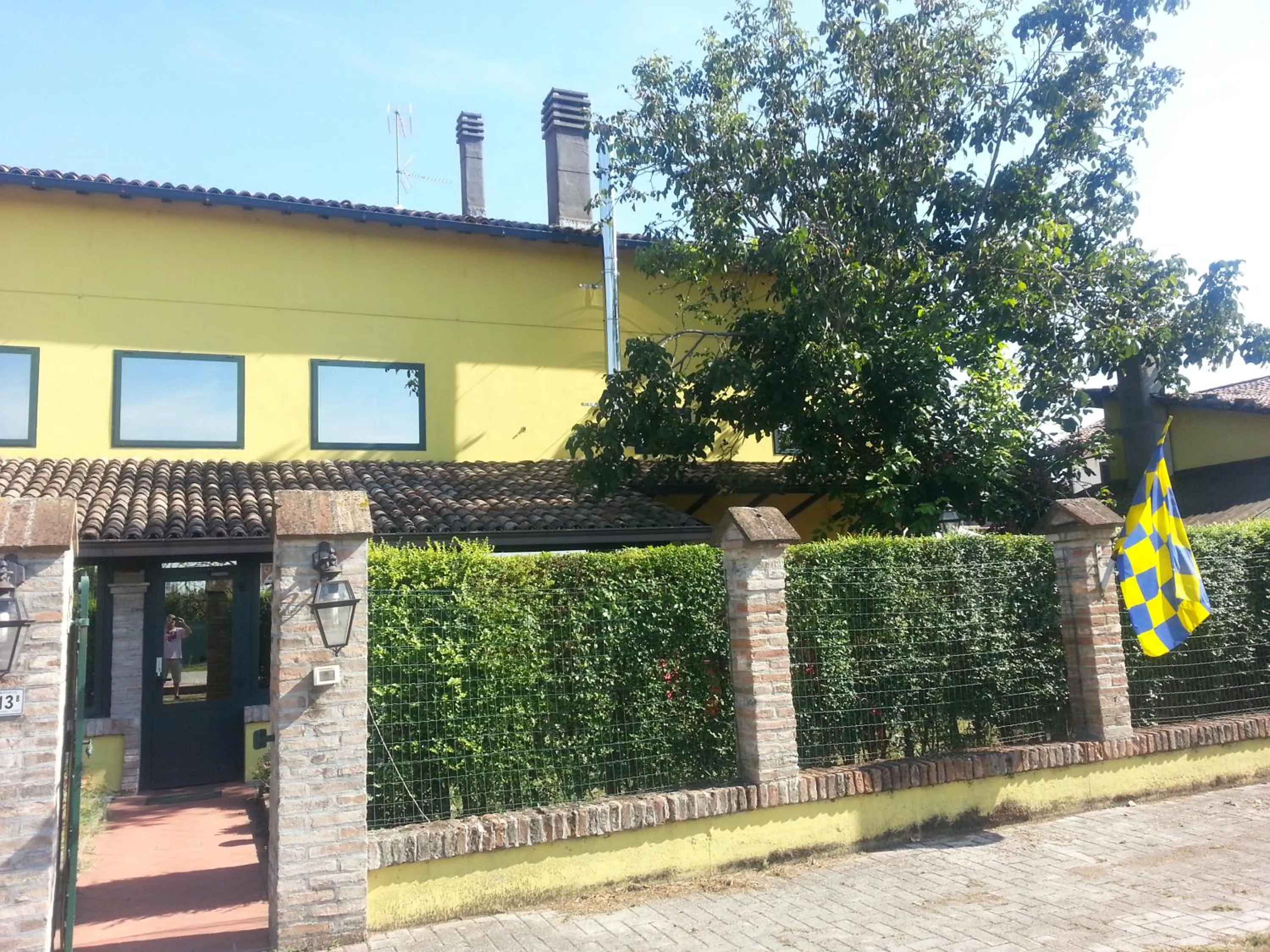 Property building in Albergo Residence Al Passatore camere & relax