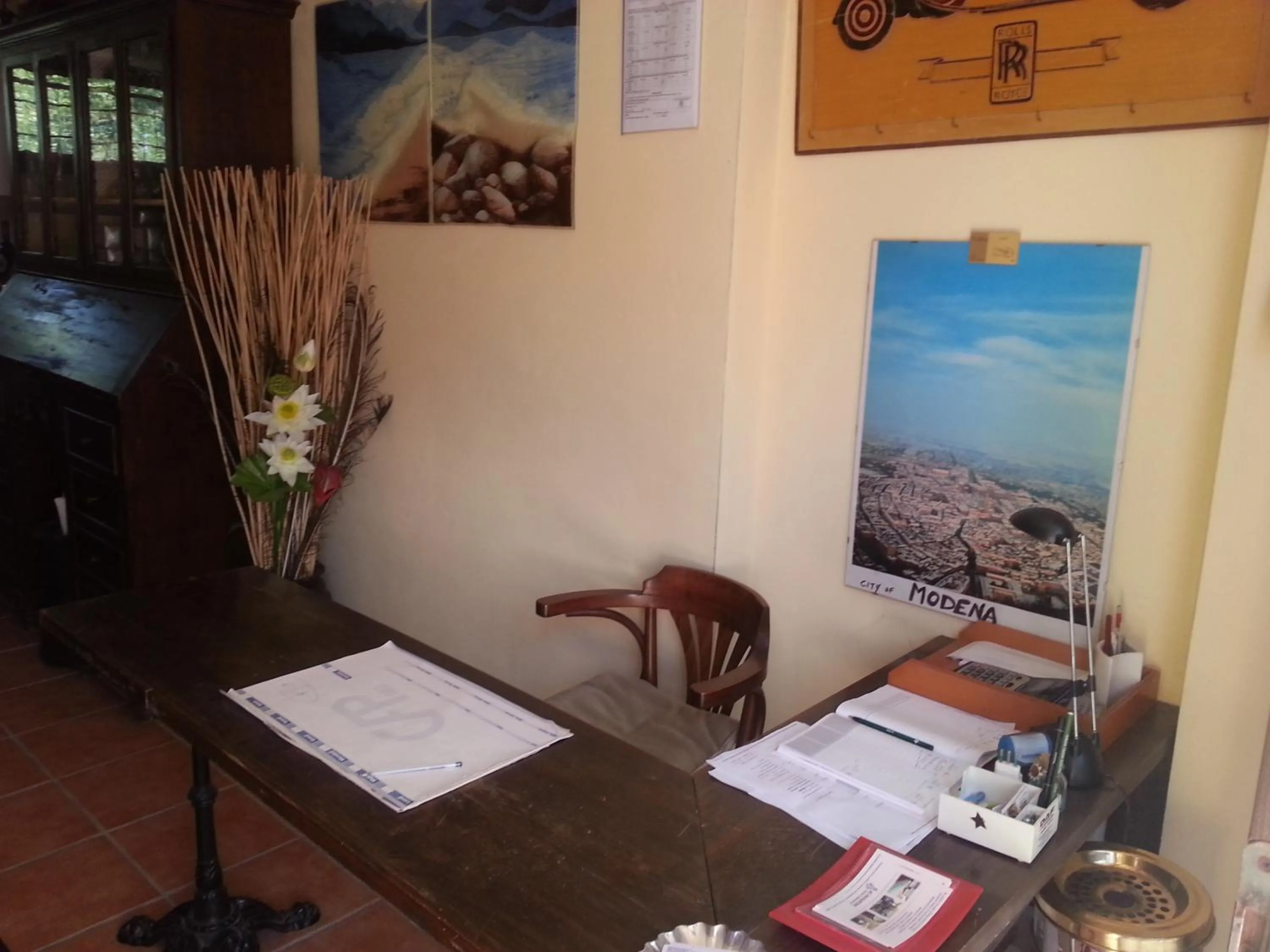Lobby or reception in Albergo Residence Al Passatore camere & relax