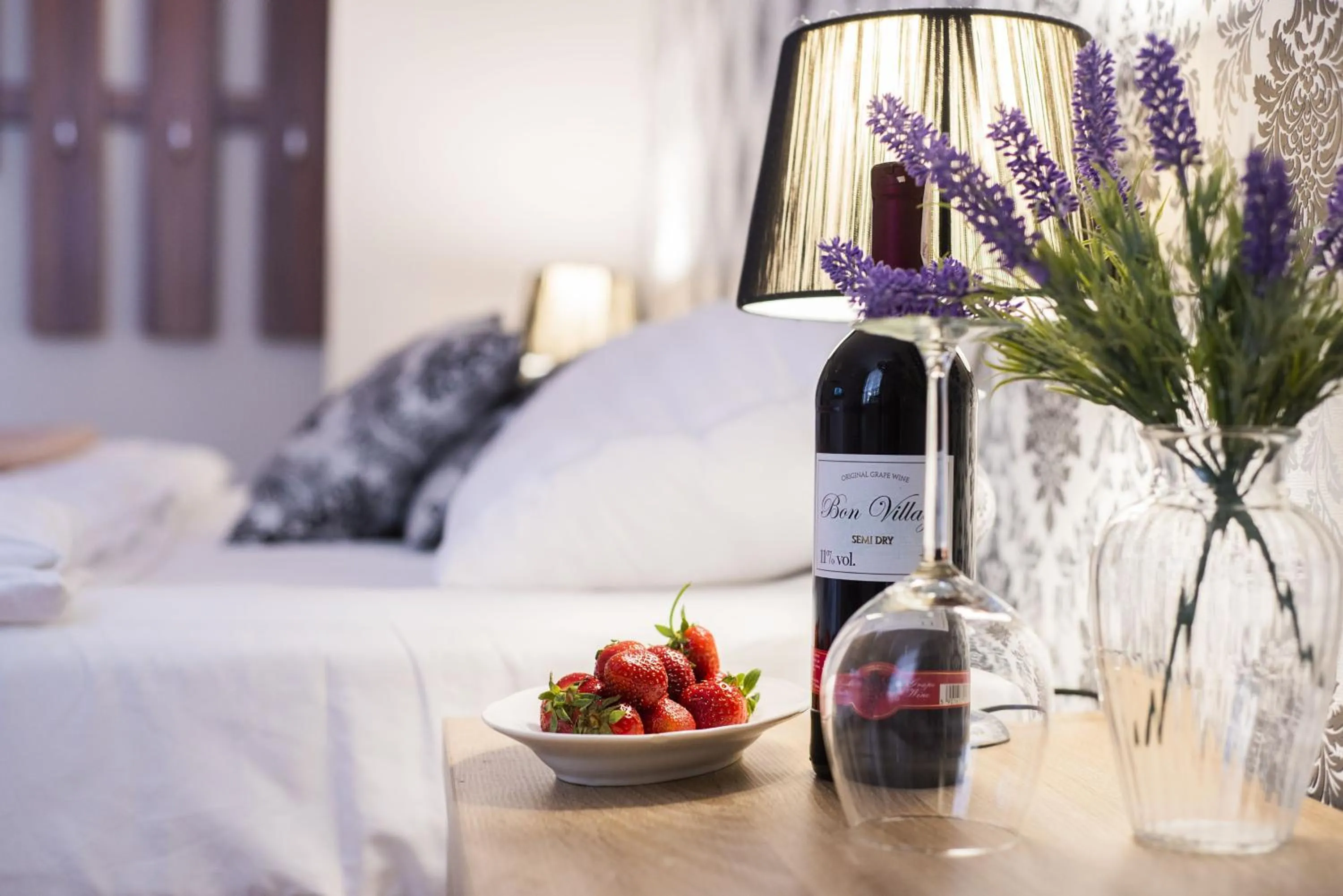 Food and drinks, Bed in Lawendowy Dworek