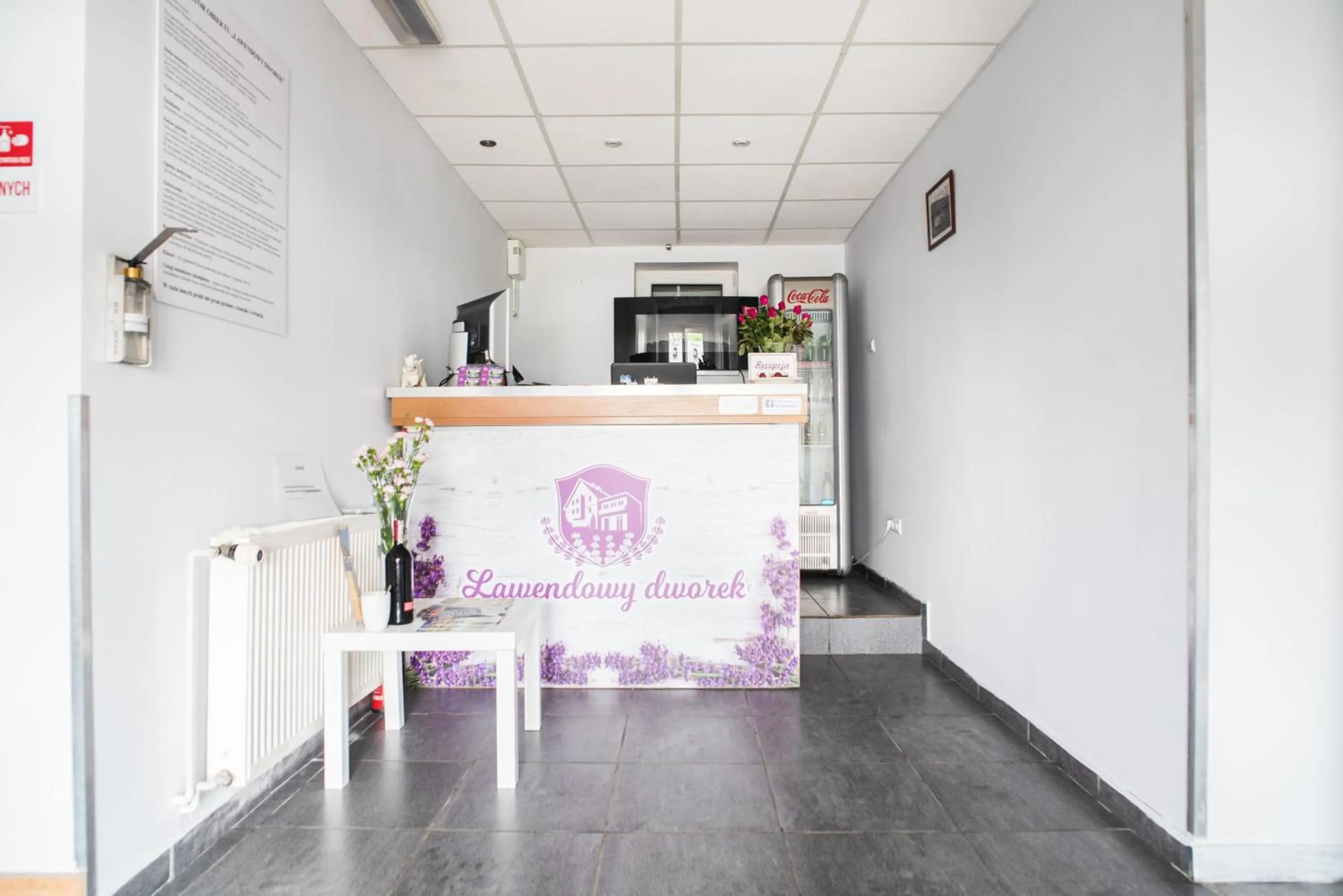 Lobby or reception in Lawendowy Dworek