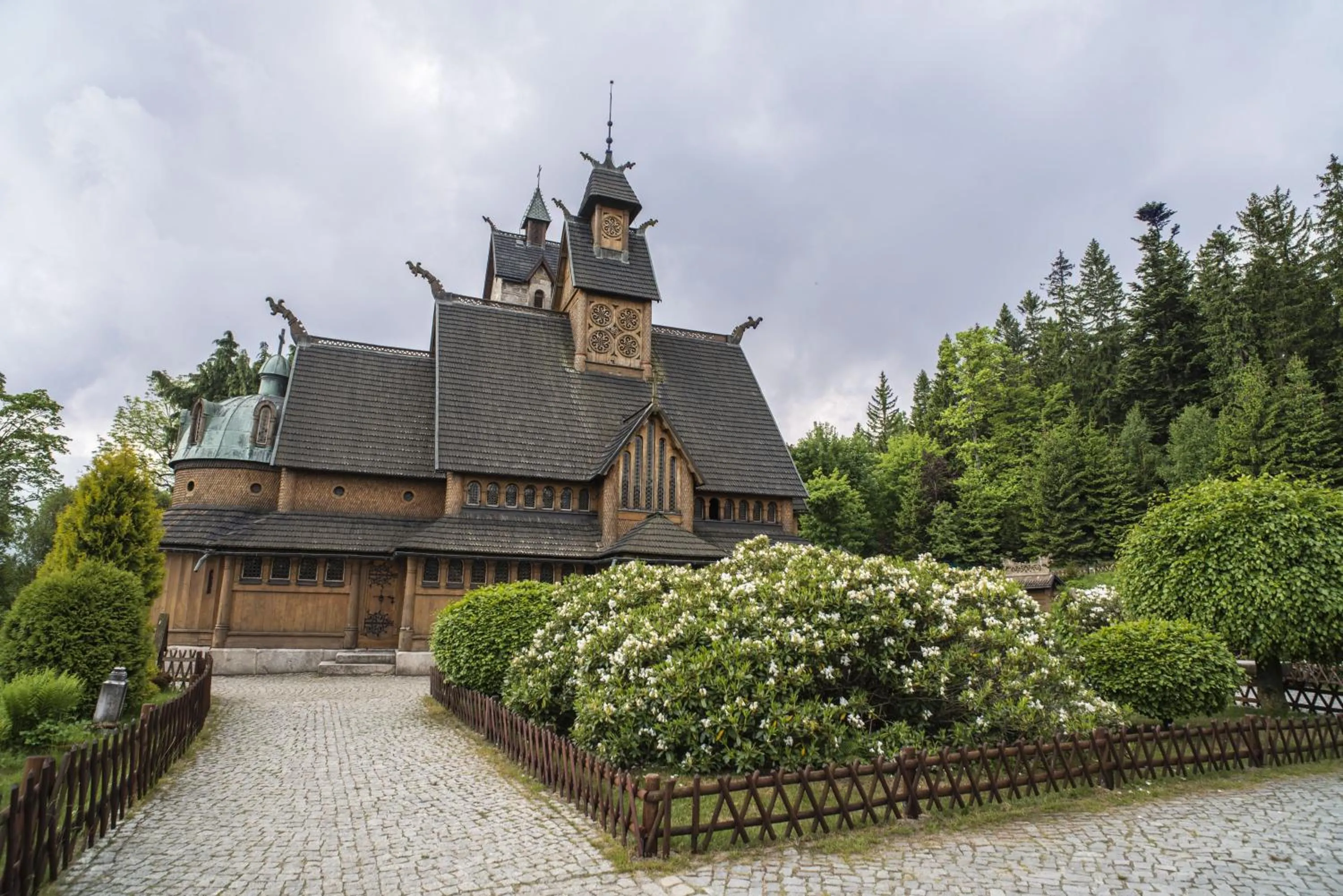 Nearby landmark in Lawendowy Dworek