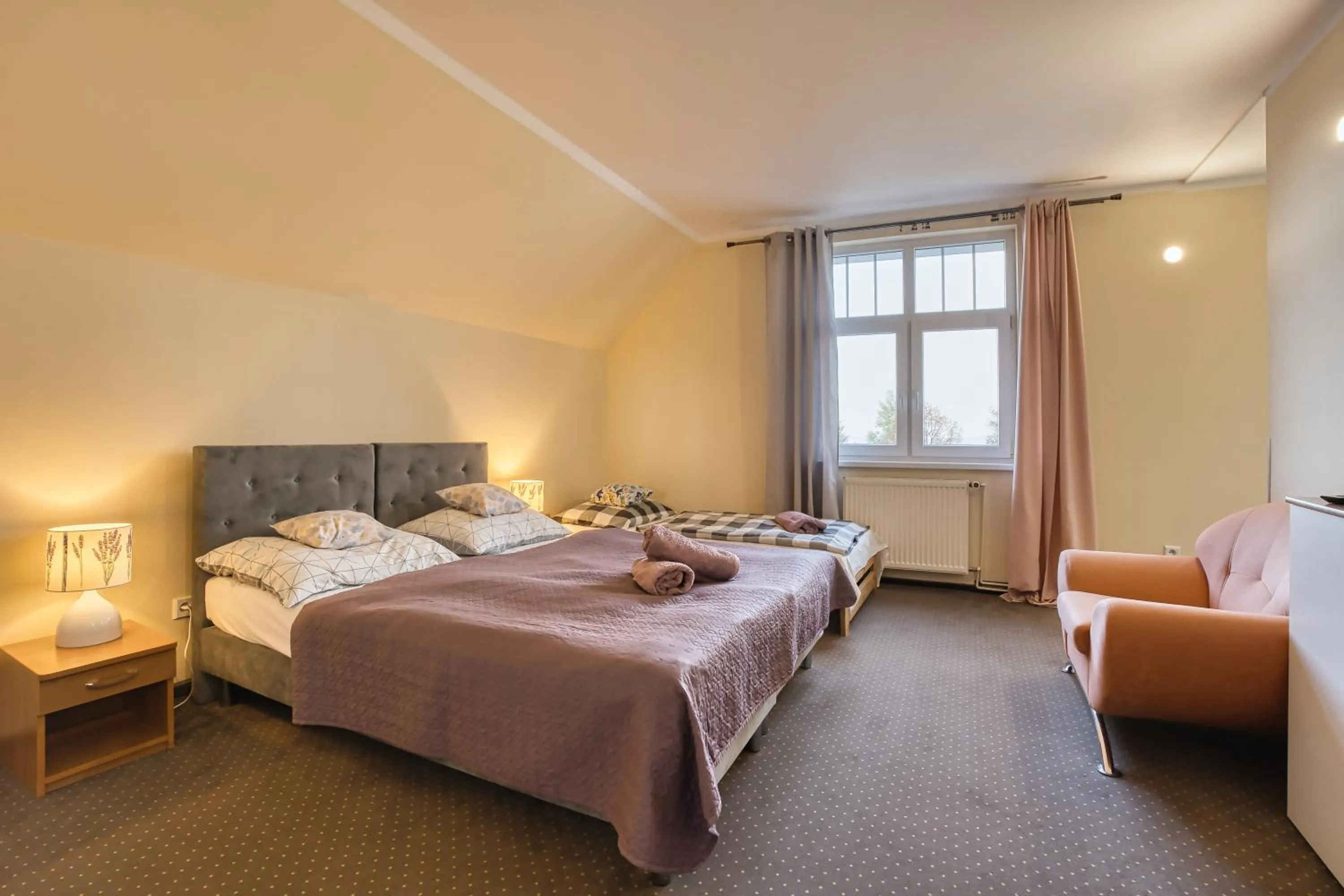 Bed in Lawendowy Dworek