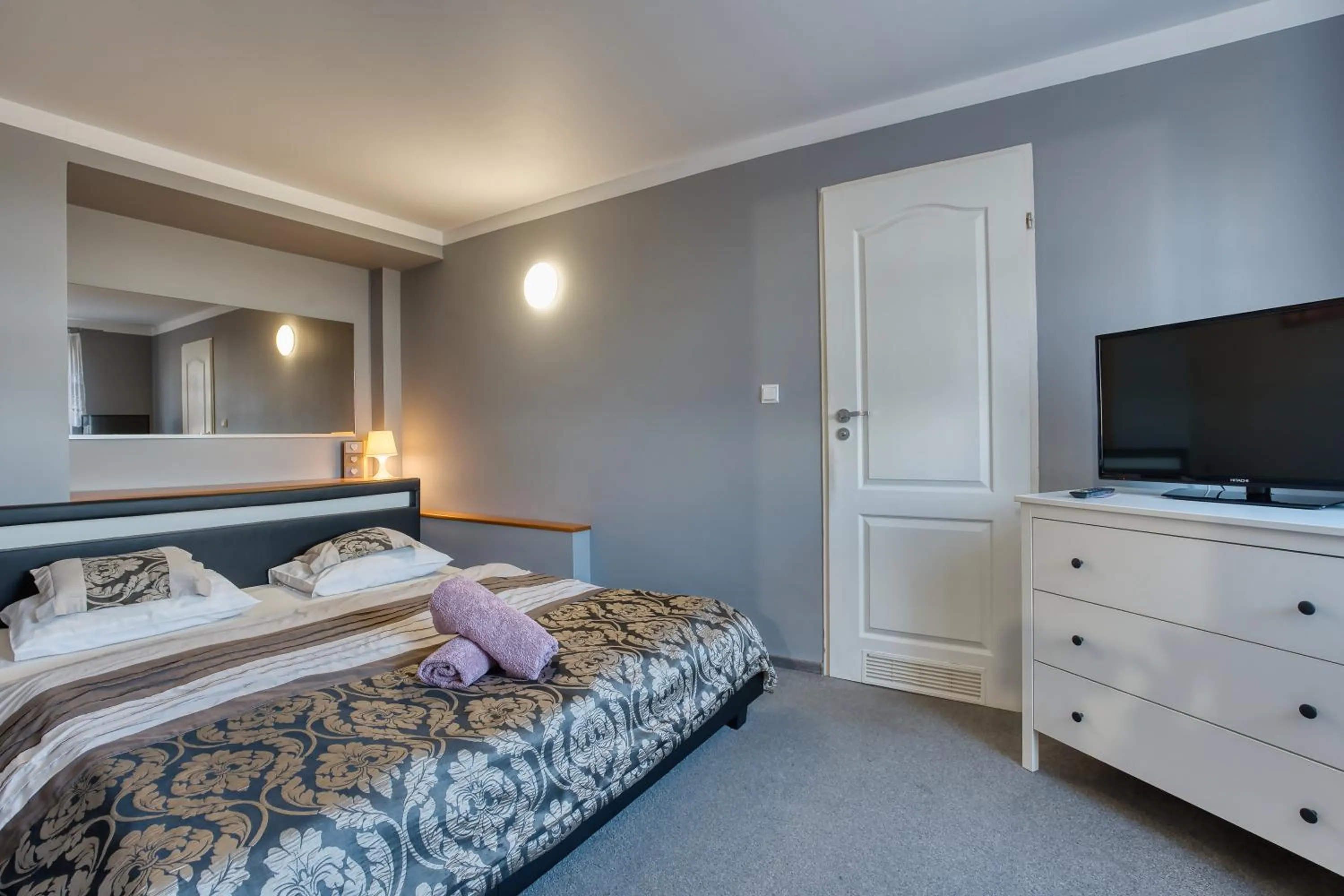 TV and multimedia, Bed in Lawendowy Dworek