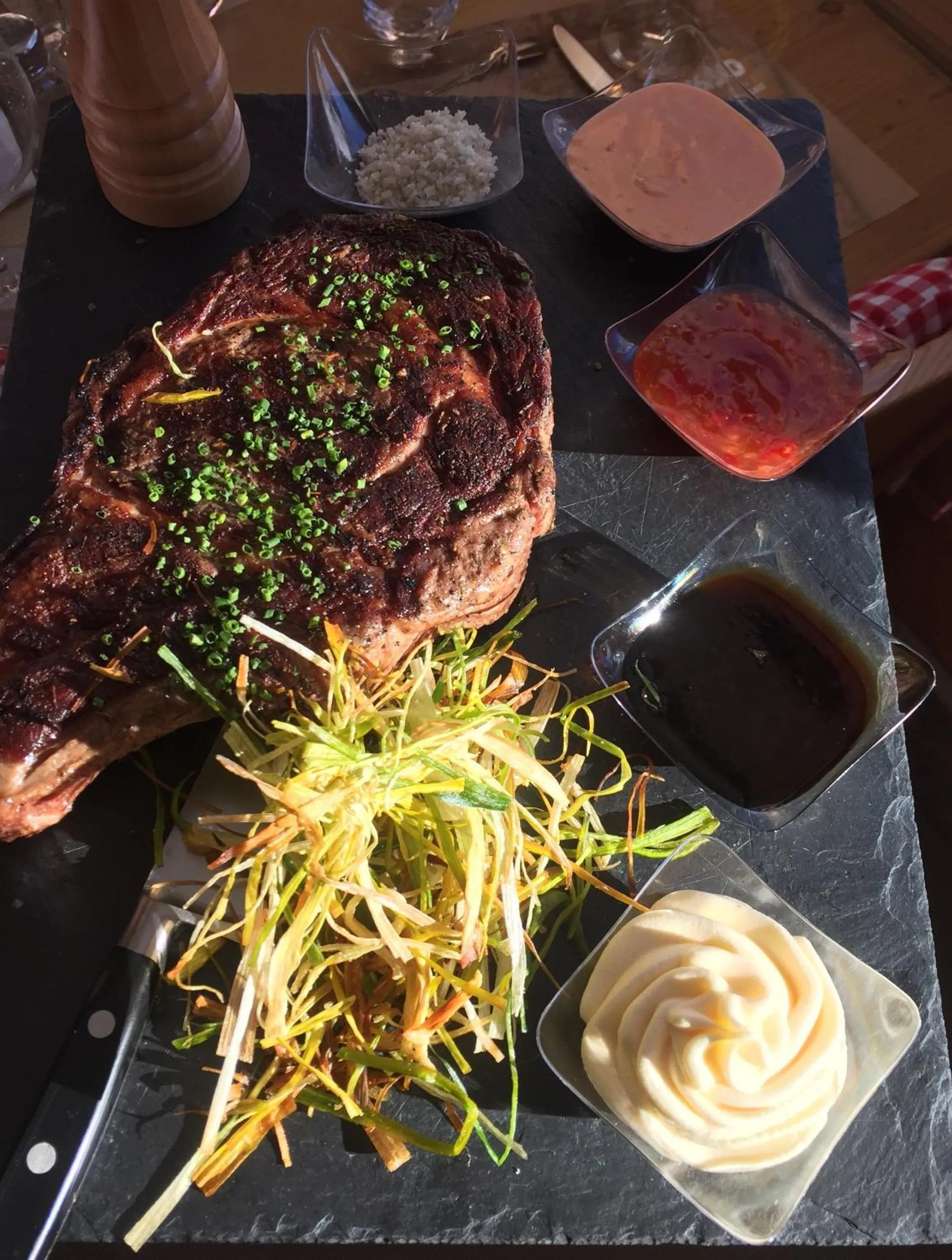 Lunch in Hotel Lac Bleu 1650