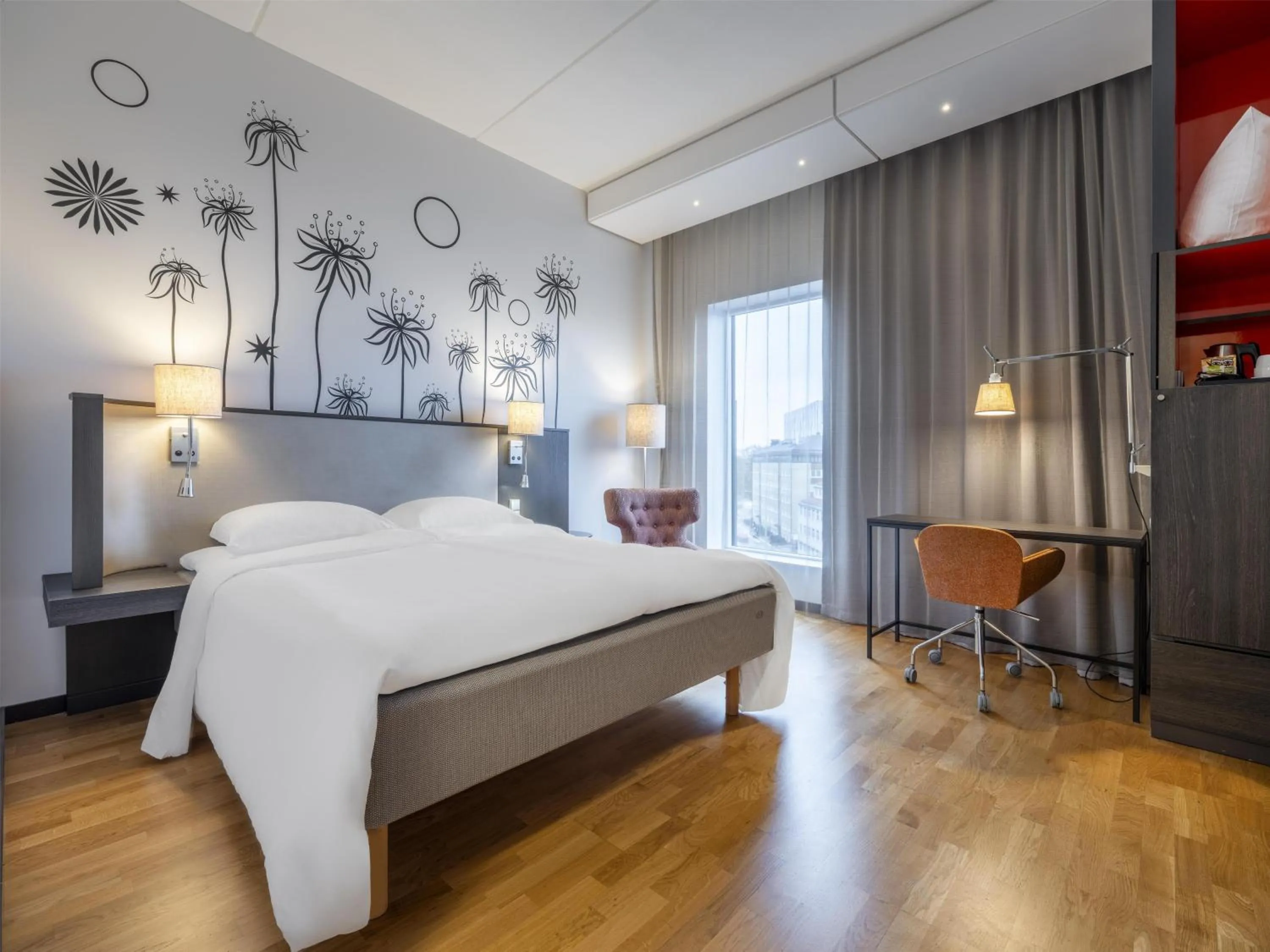 Bedroom, Bed in Radisson Blu Hotel Uppsala