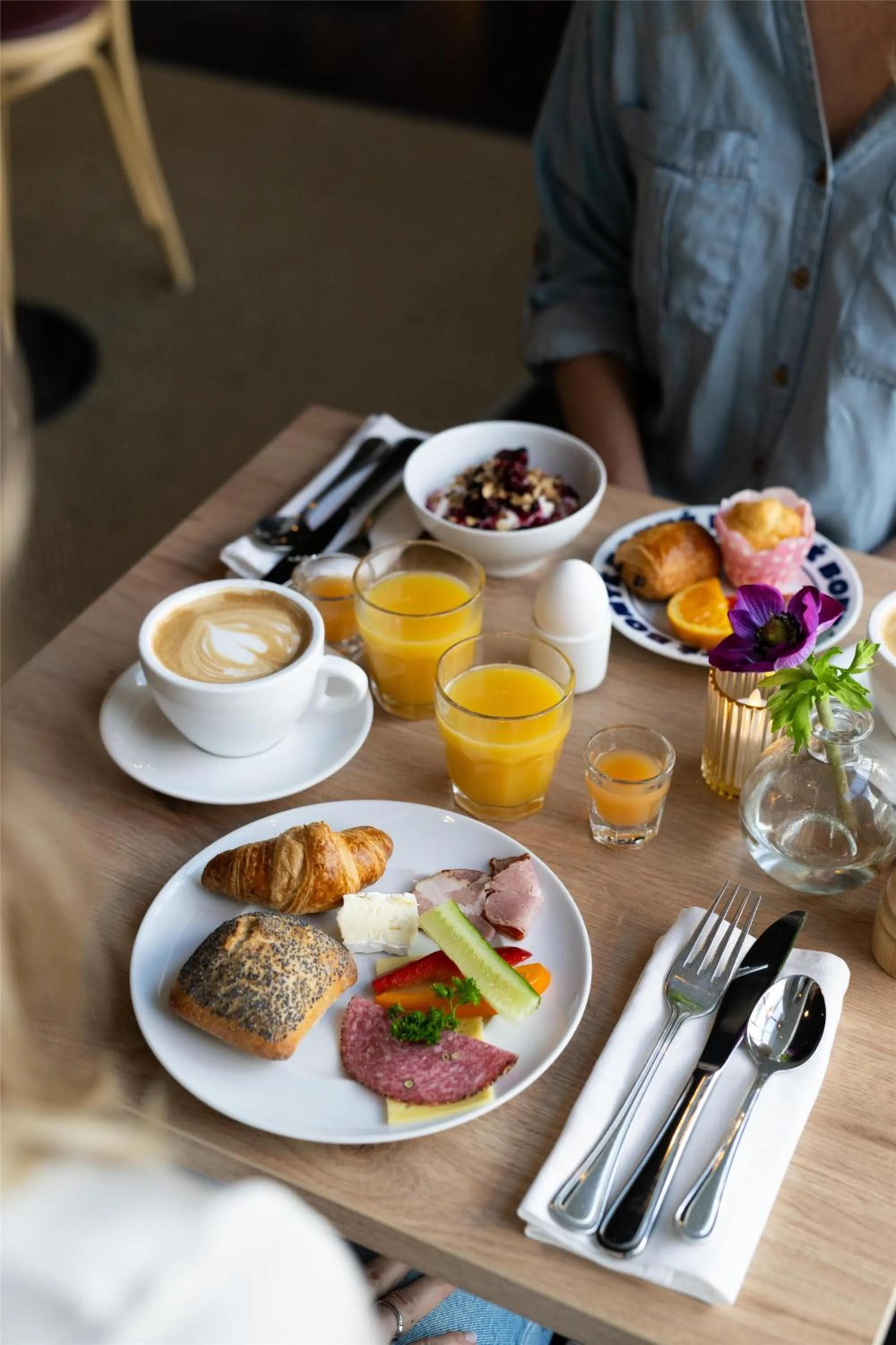 Food and drinks in Radisson Blu Hotel Uppsala