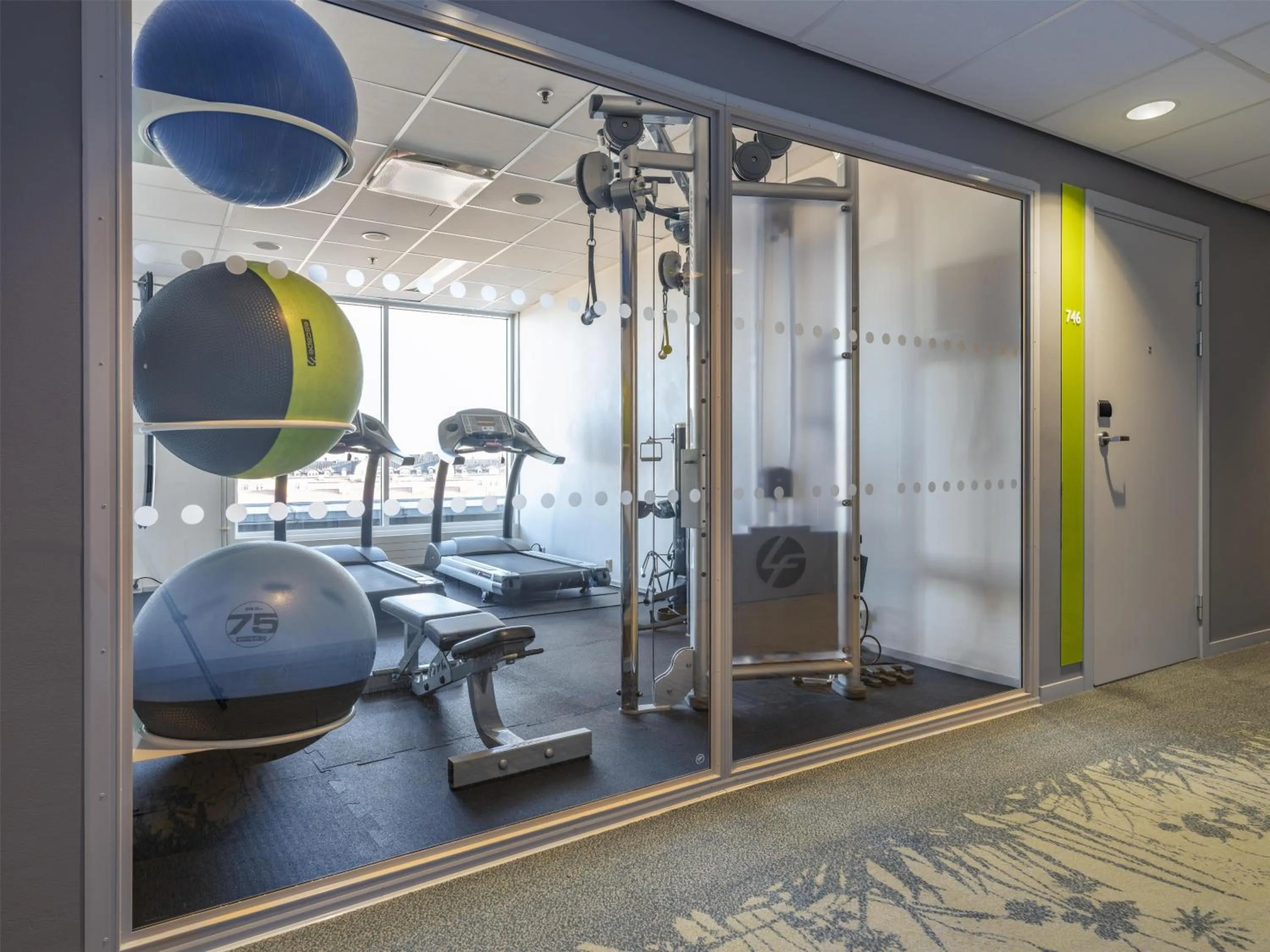 Fitness centre/facilities in Radisson Blu Hotel Uppsala