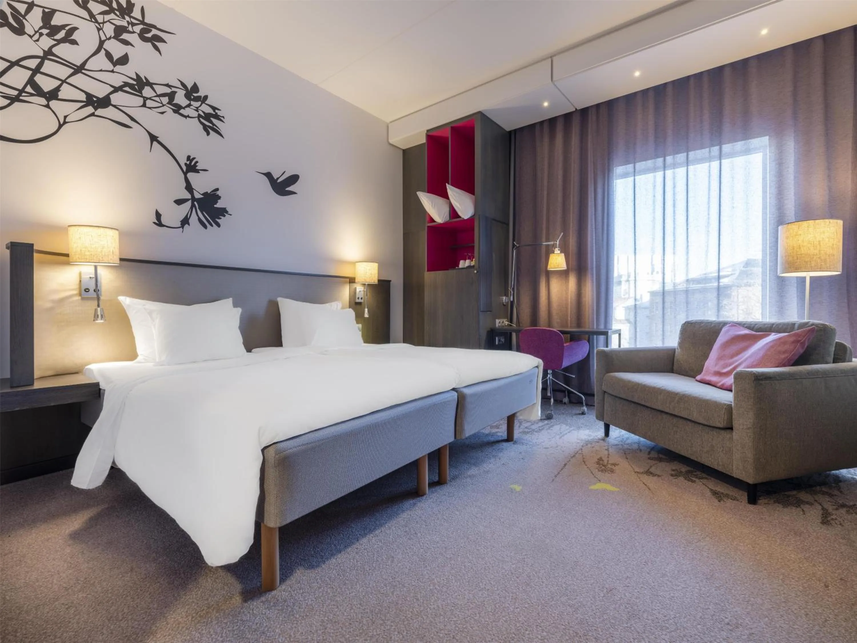 Bedroom, Bed in Radisson Blu Hotel Uppsala