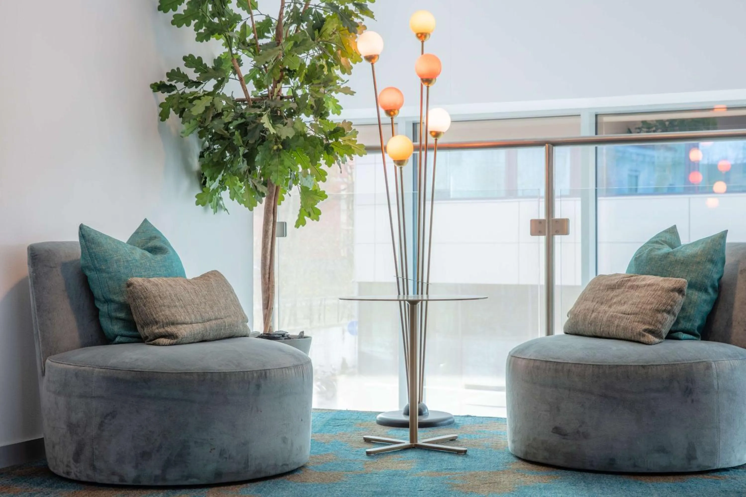 Seating area in Radisson Blu Hotel Uppsala