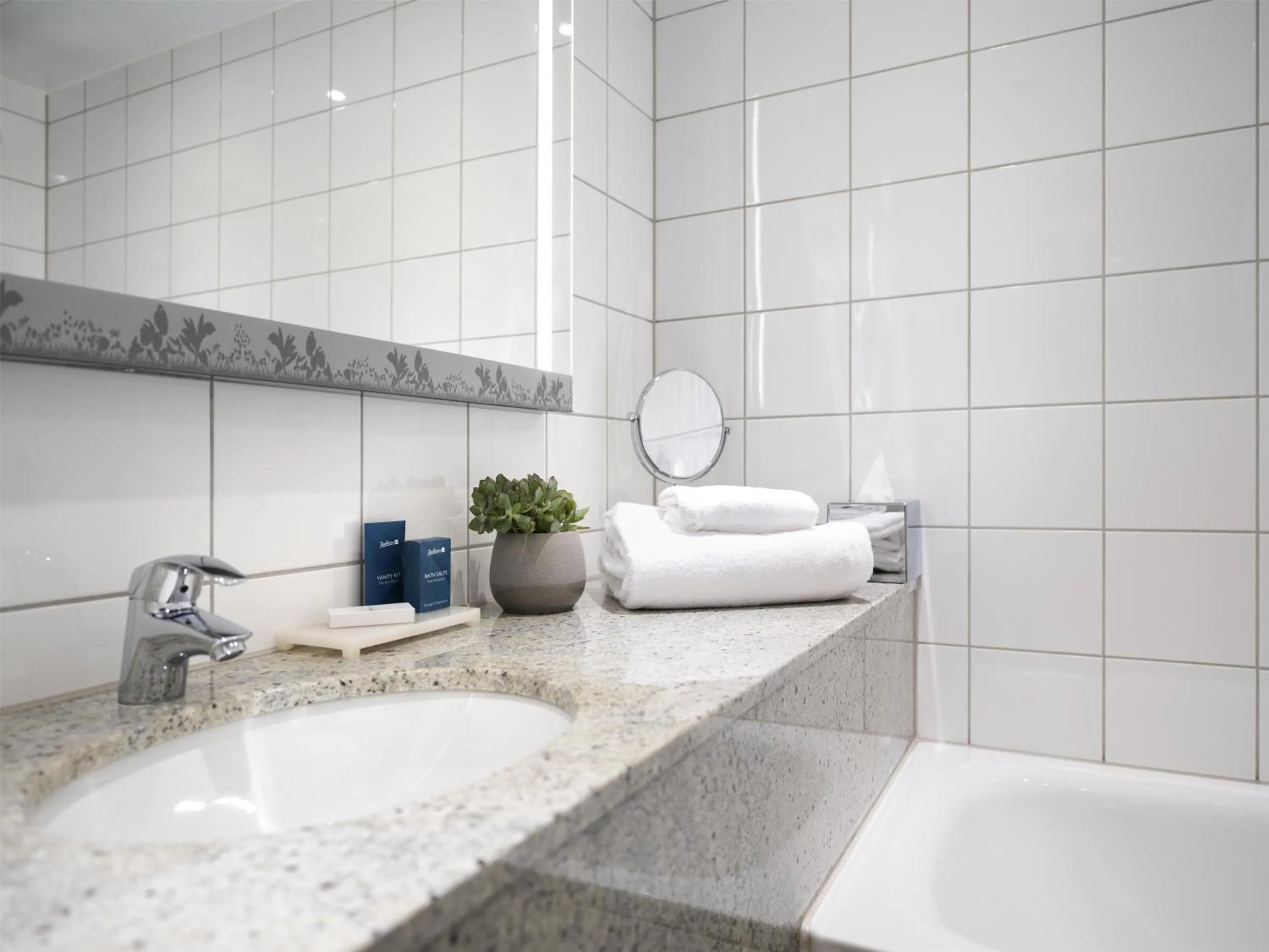 Bathroom in Radisson Blu Hotel Uppsala