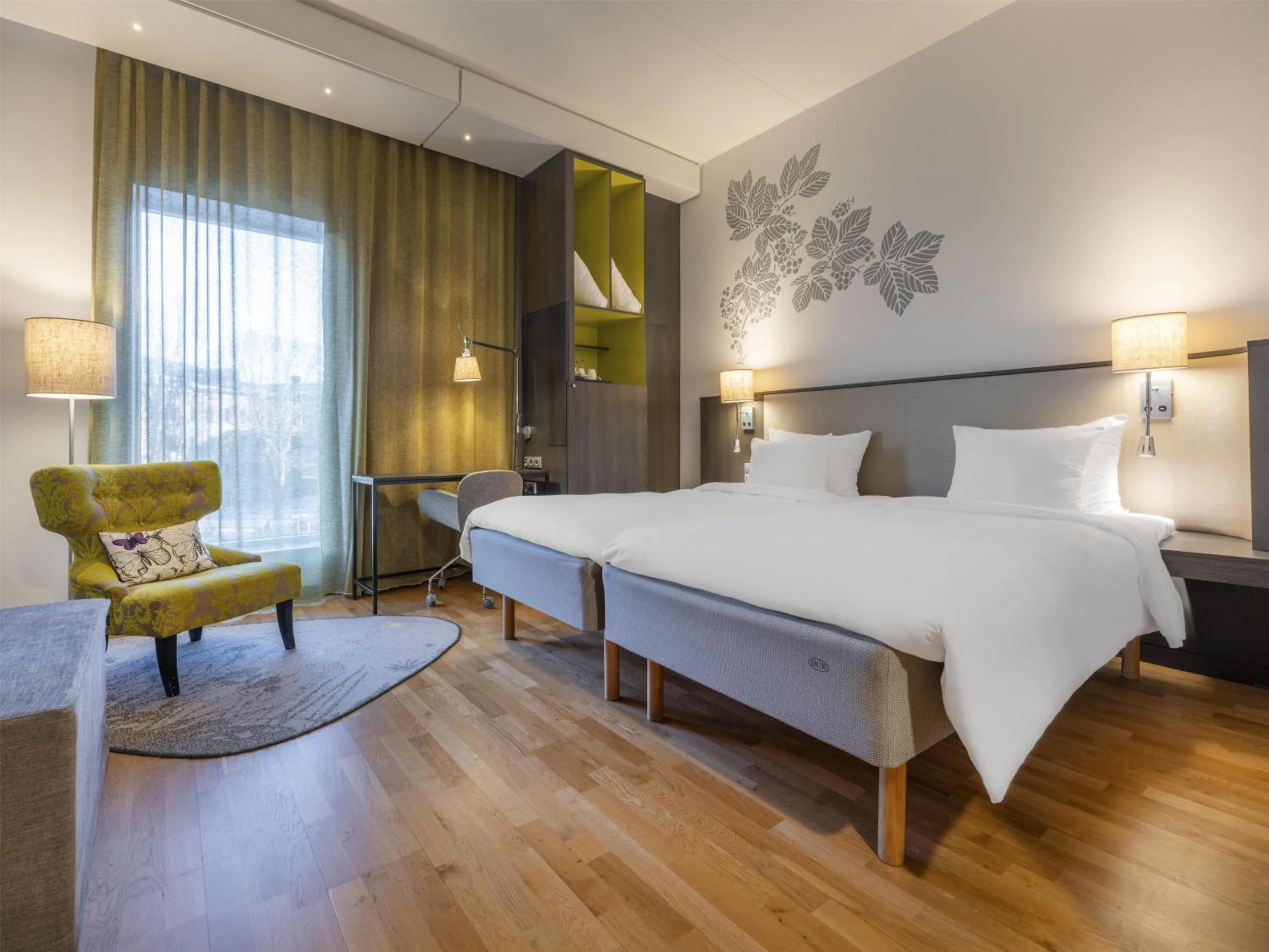 Bedroom, Bed in Radisson Blu Hotel Uppsala