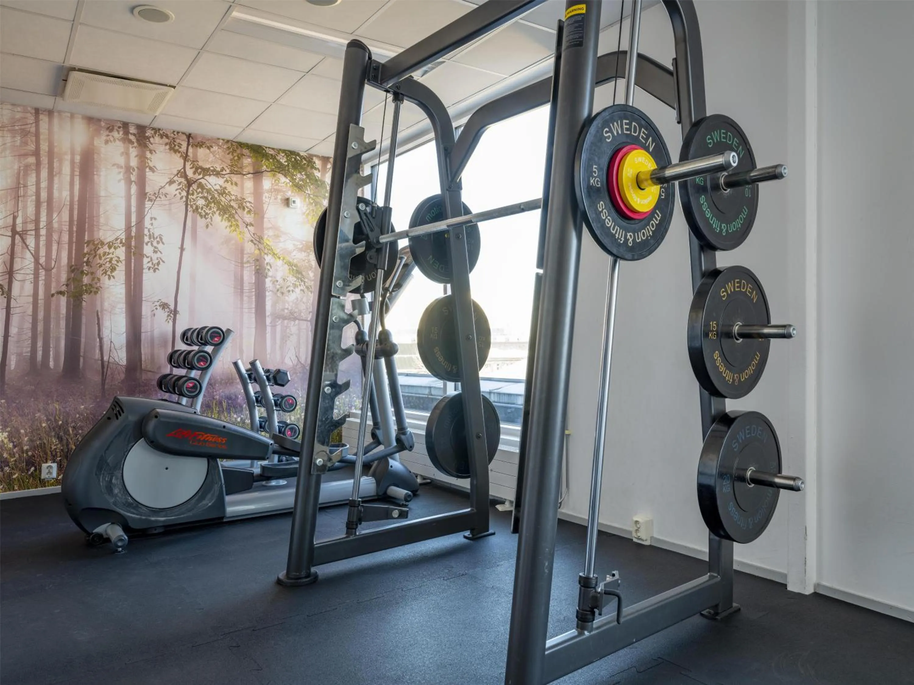 Fitness centre/facilities in Radisson Blu Hotel Uppsala