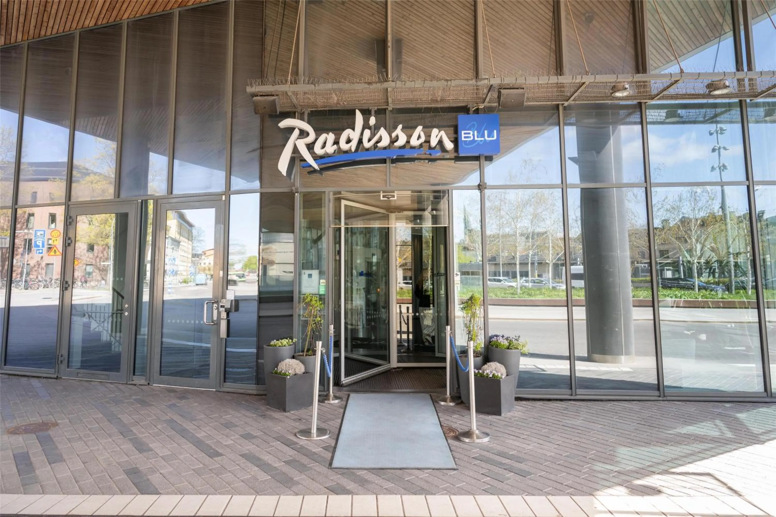 Property building in Radisson Blu Hotel Uppsala