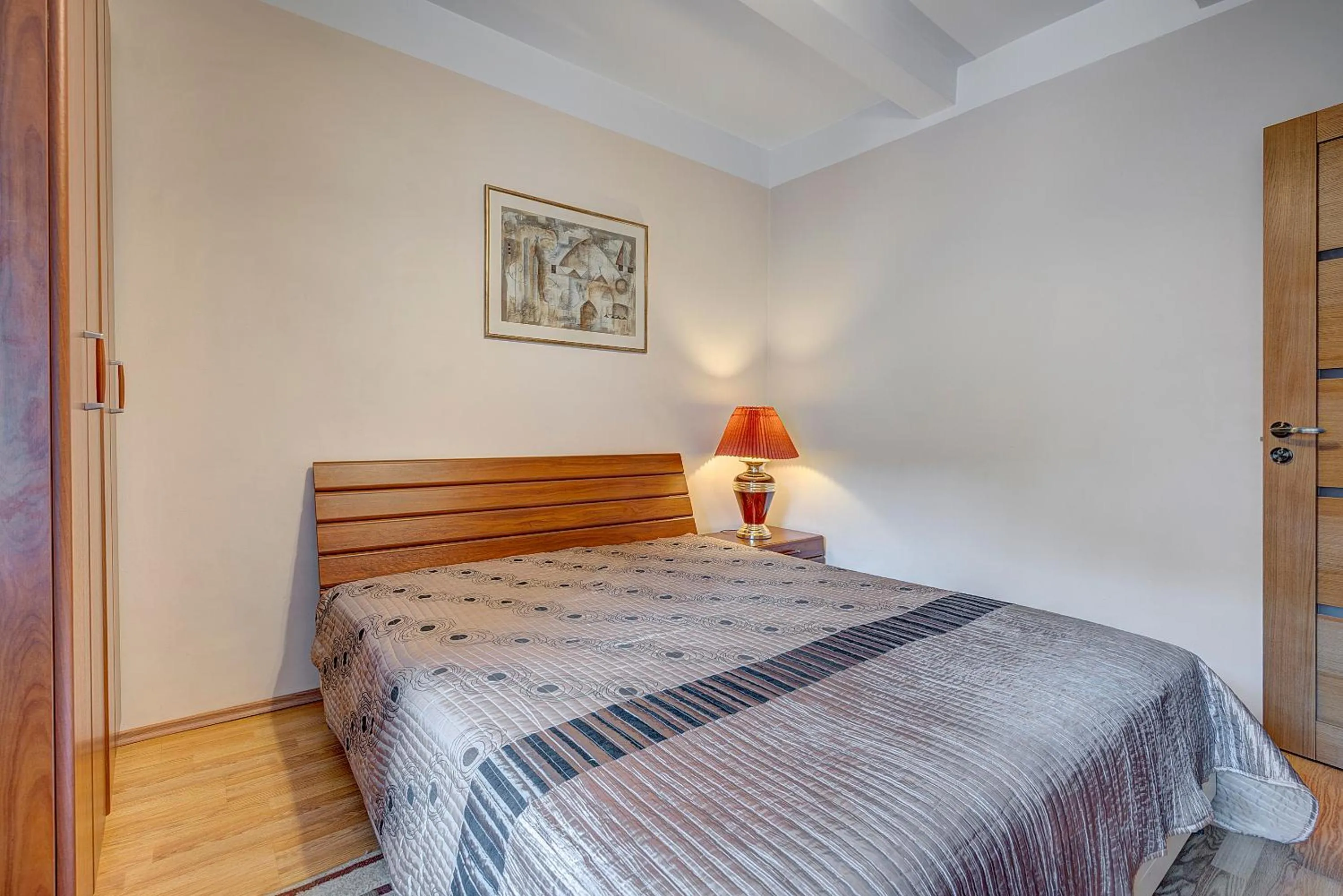 Bed in Vidos apartamentai 2