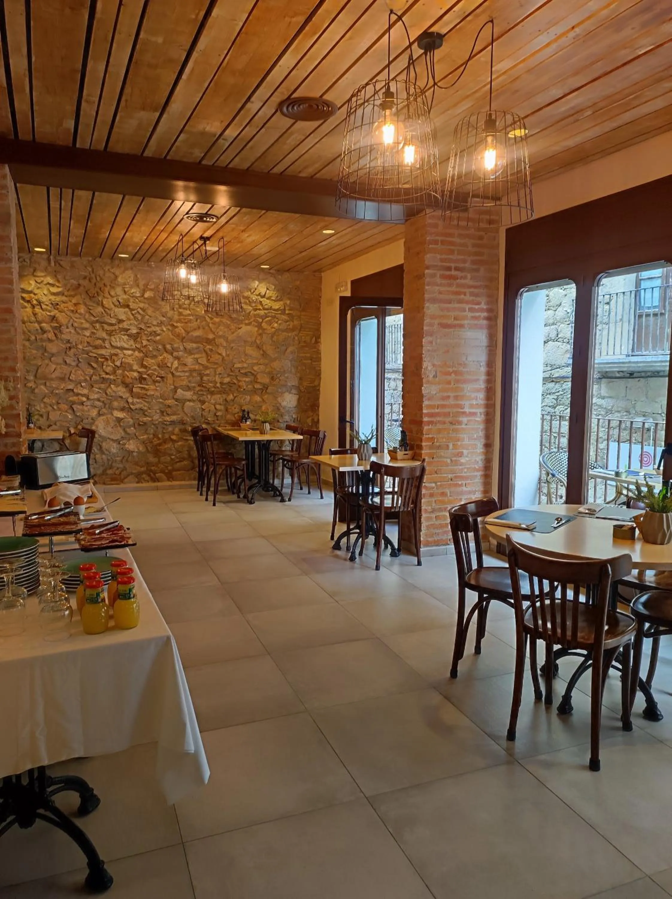 Breakfast in Taverna de la Sal Boutique Hotel