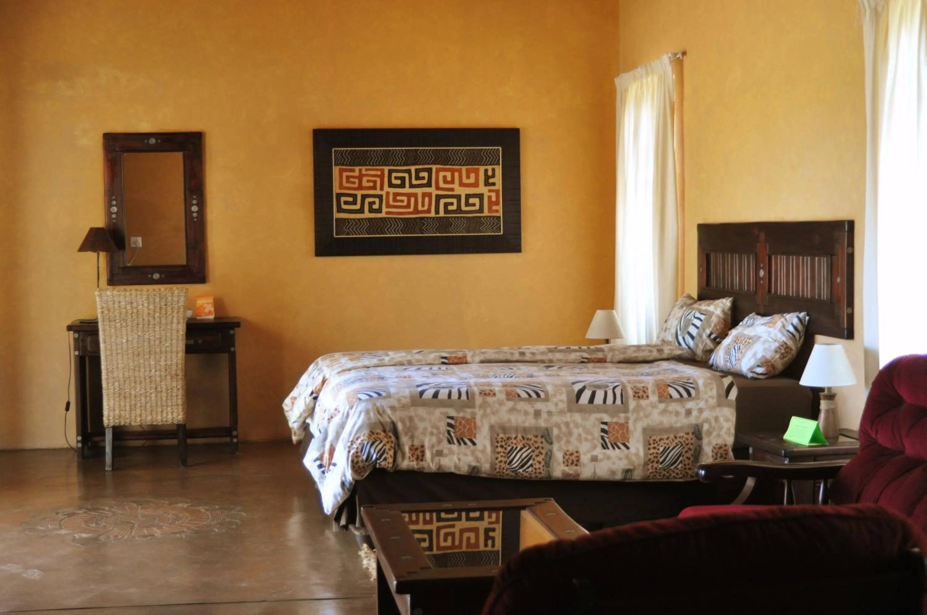 Bed in Kashana Namibia