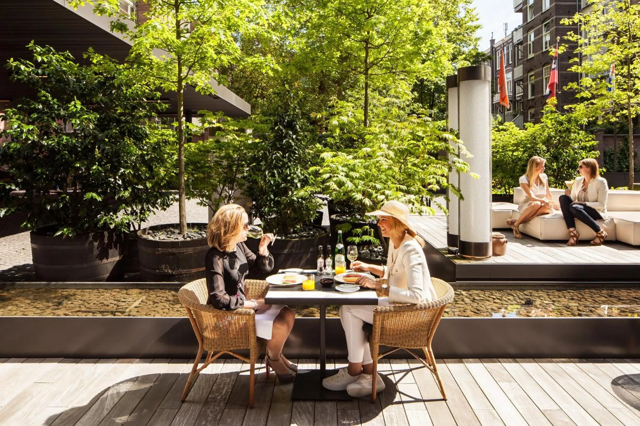 Balcony/Terrace in Conservatorium Hotel - Operated by Mandarin Oriental