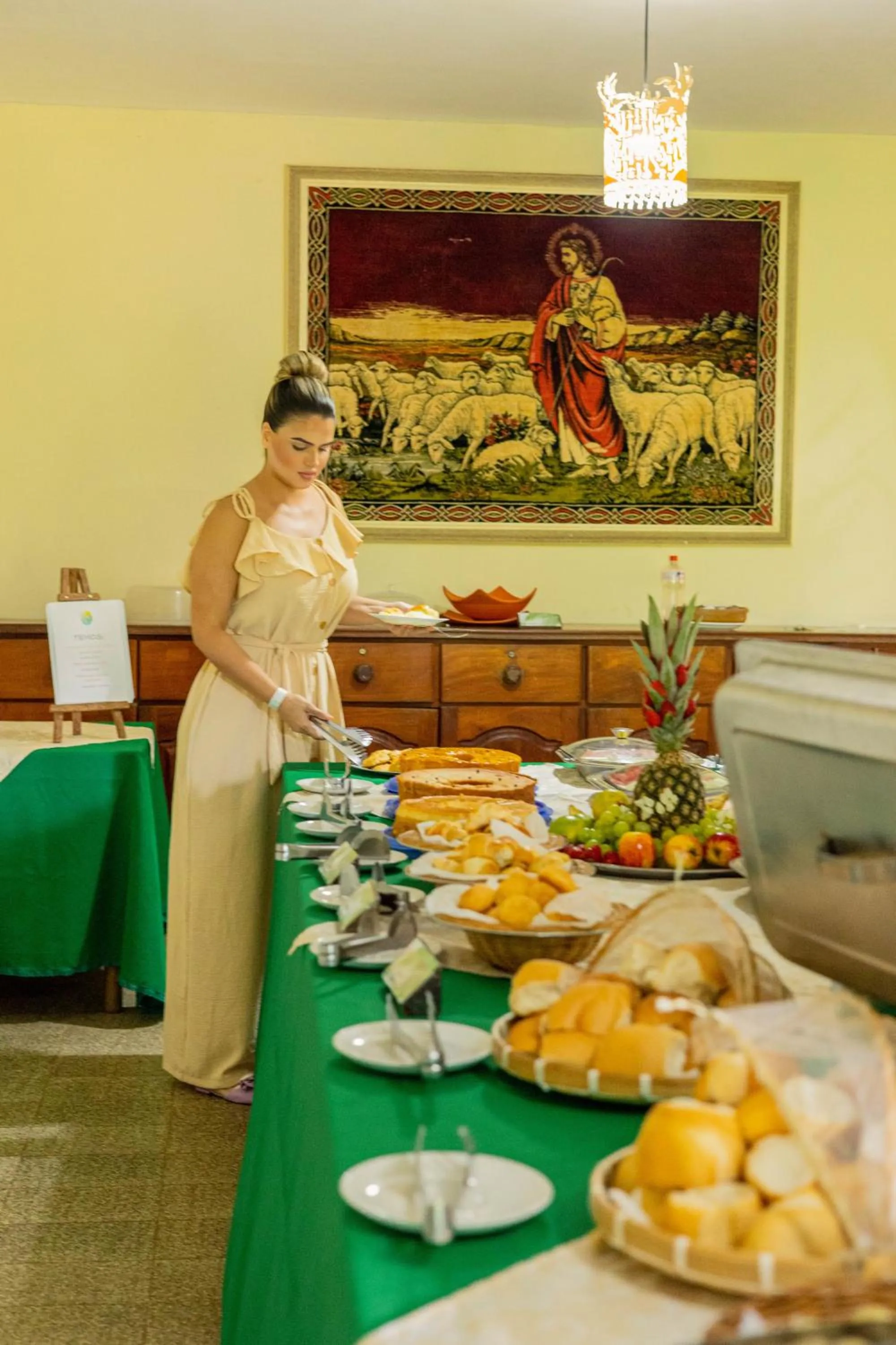 Restaurant/places to eat in Eco Pousada Paraíso dos Coqueirais