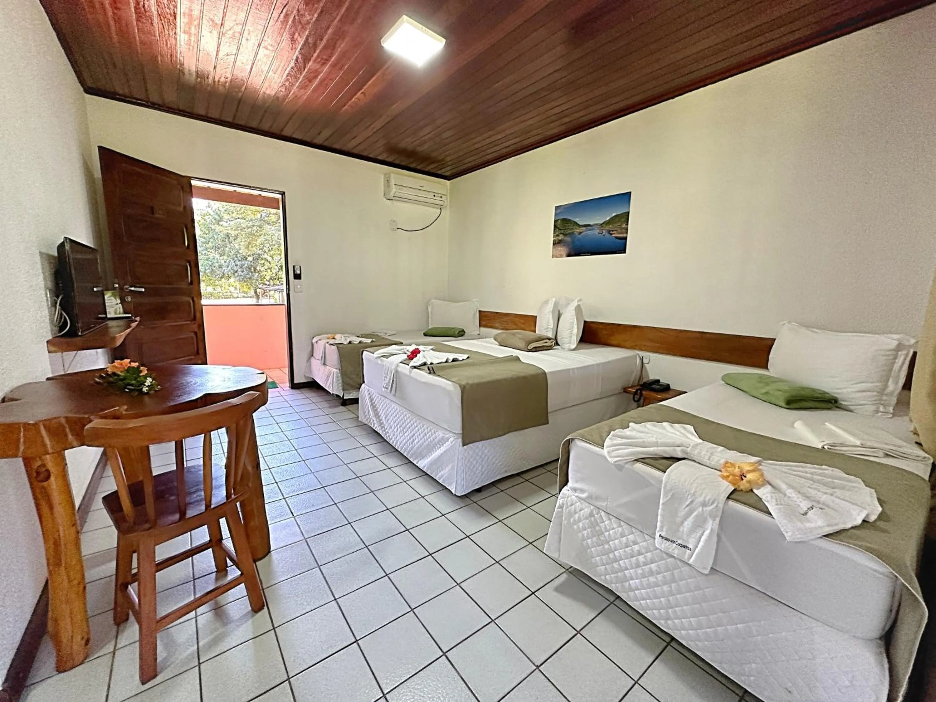 Area and facilities, Bed in Eco Pousada Paraíso dos Coqueirais