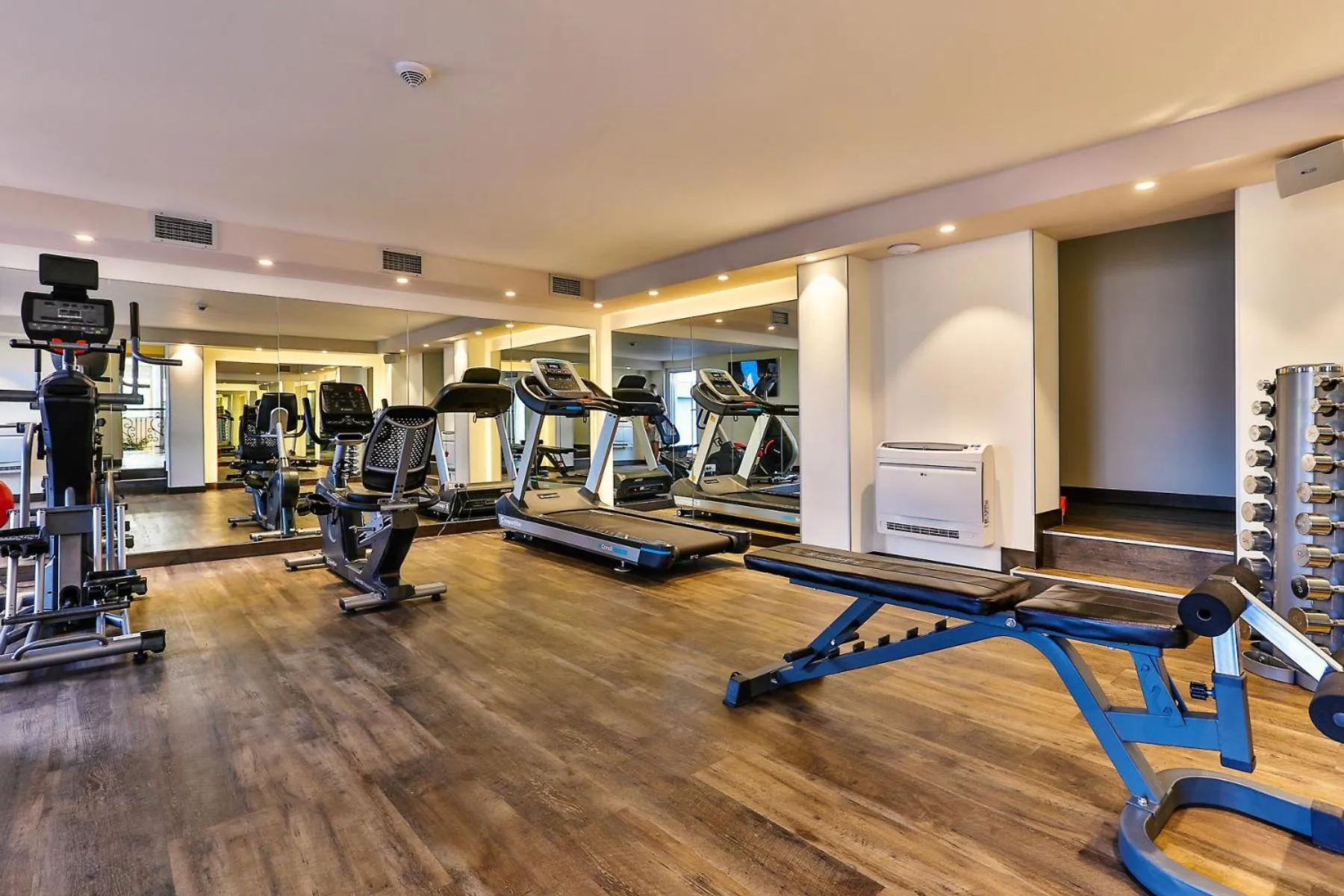 Fitness centre/facilities in Hotel Palma