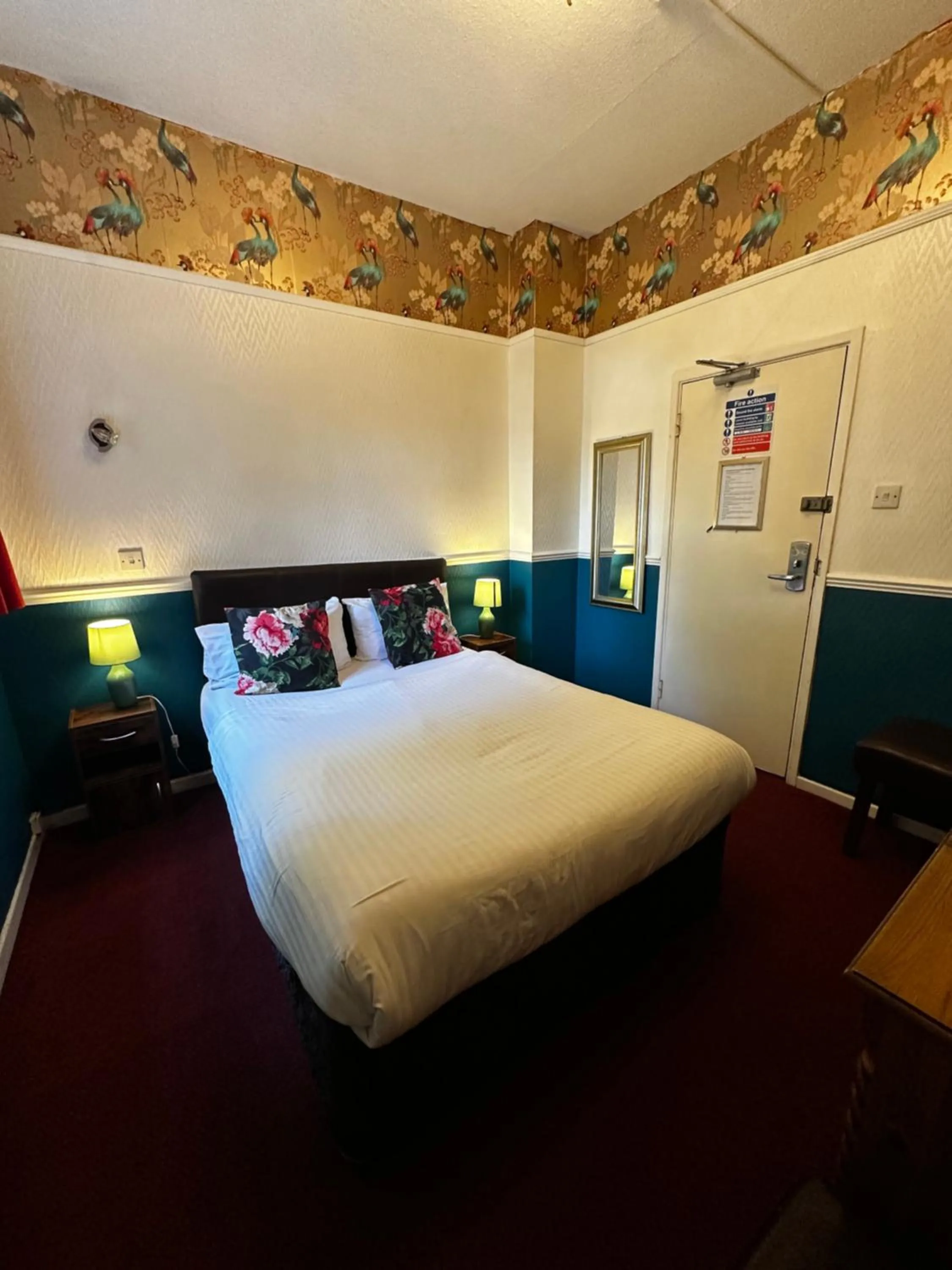 Bed in Barons Court Hotel