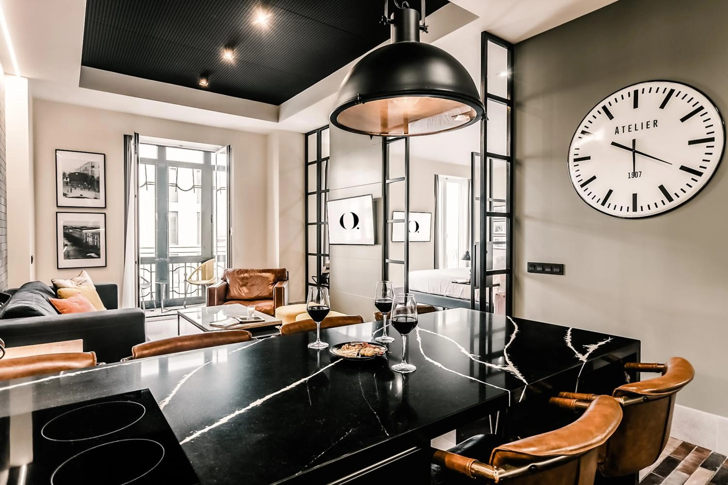 Living room in HO Puerta de Purchena By Olivencia