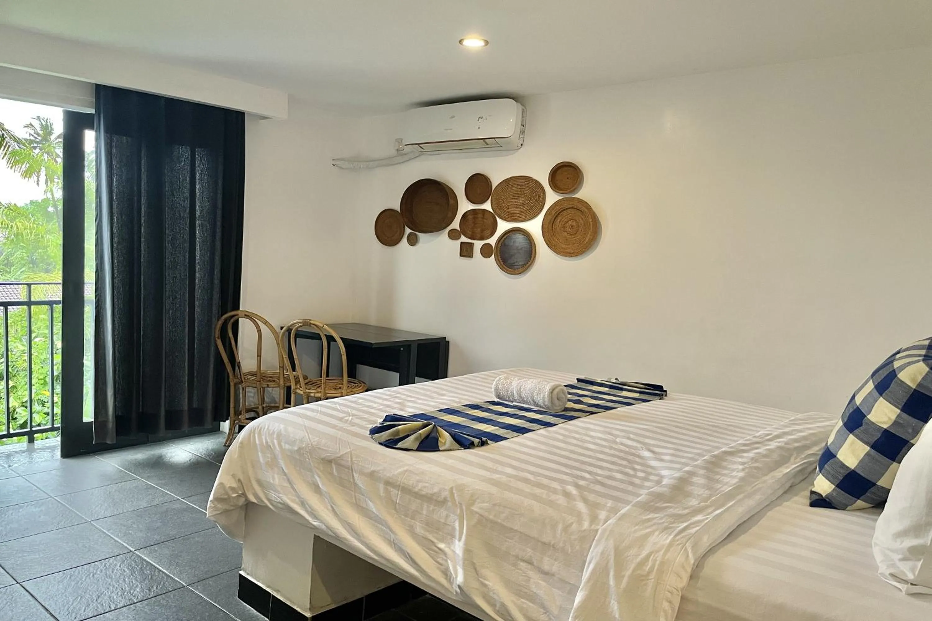 Bedroom, Bed in Taman Unique Hotel Senggigi