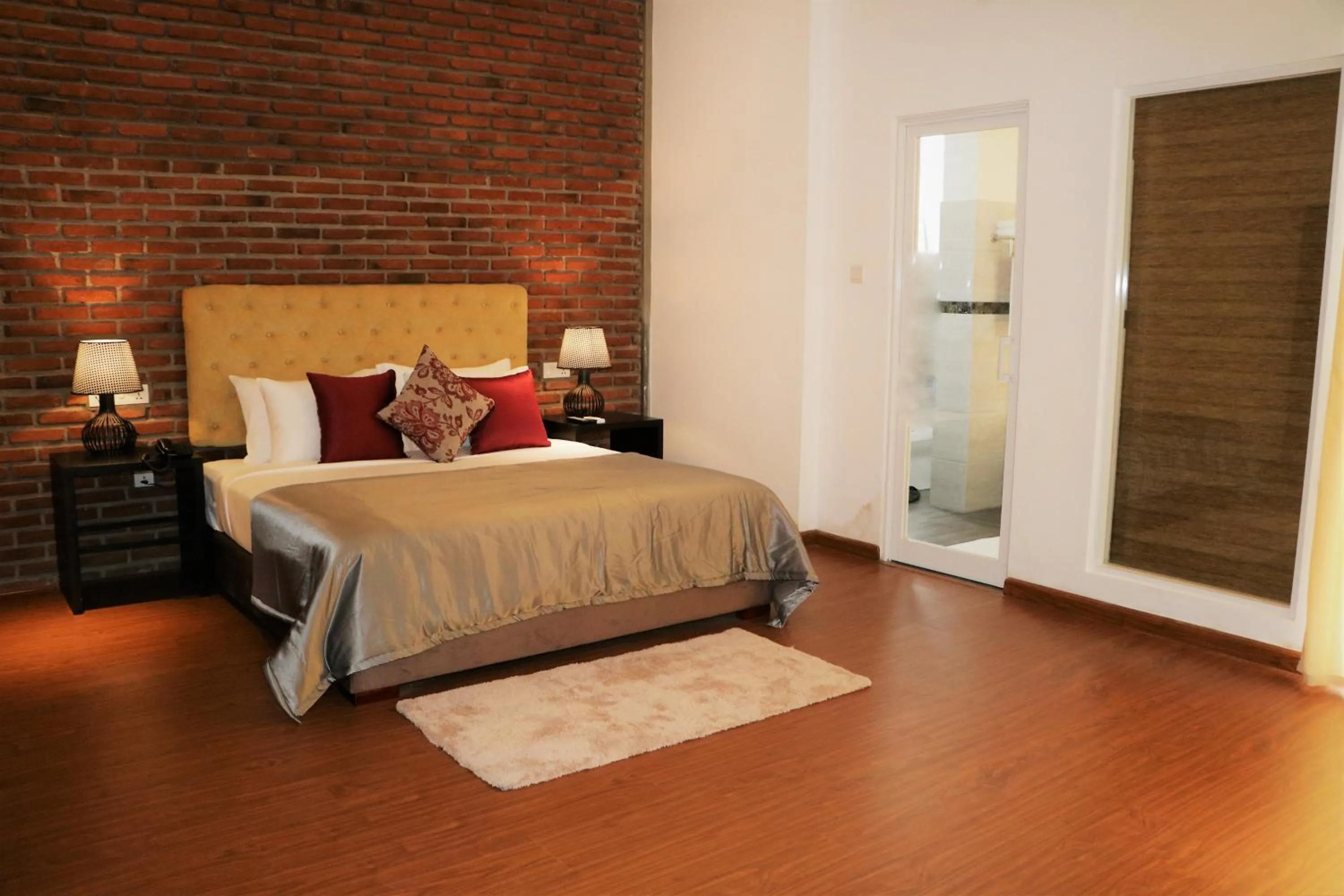 Bedroom, Bed in Daffodils Beach Negombo