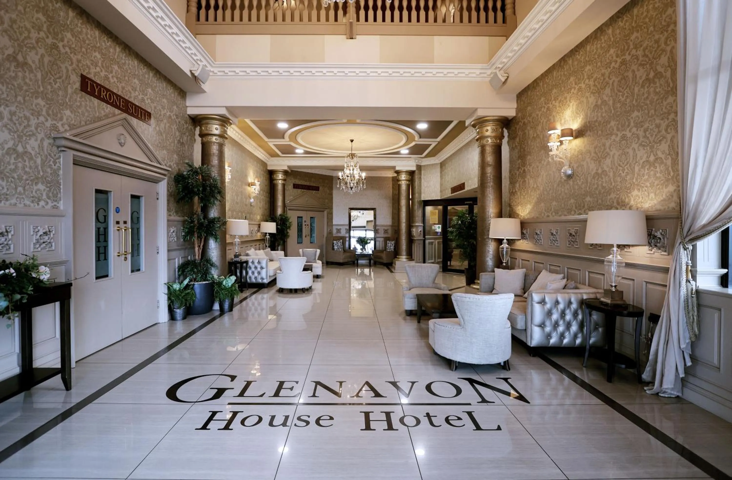Lobby or reception in Glenavon House Hotel