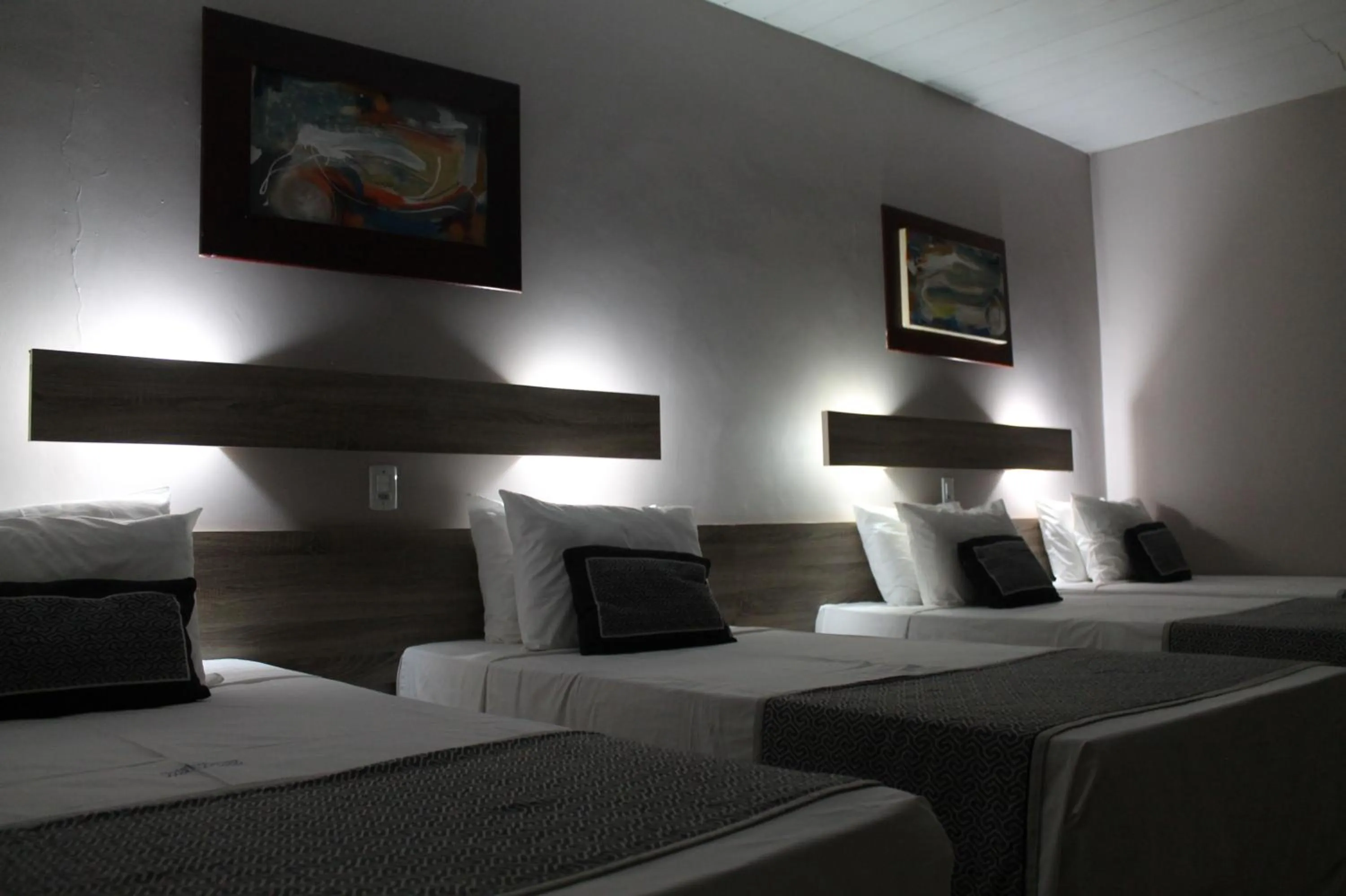 Bed in Hotel Fazenda Mato Grosso