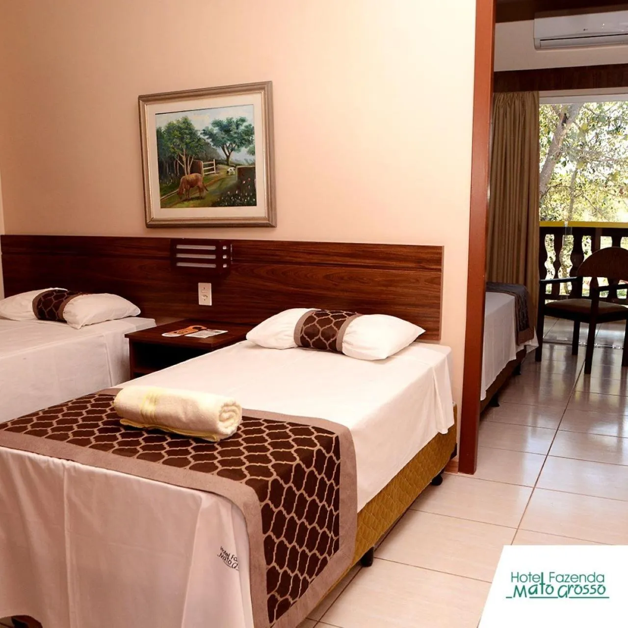 Bedroom, Bed in Hotel Fazenda Mato Grosso
