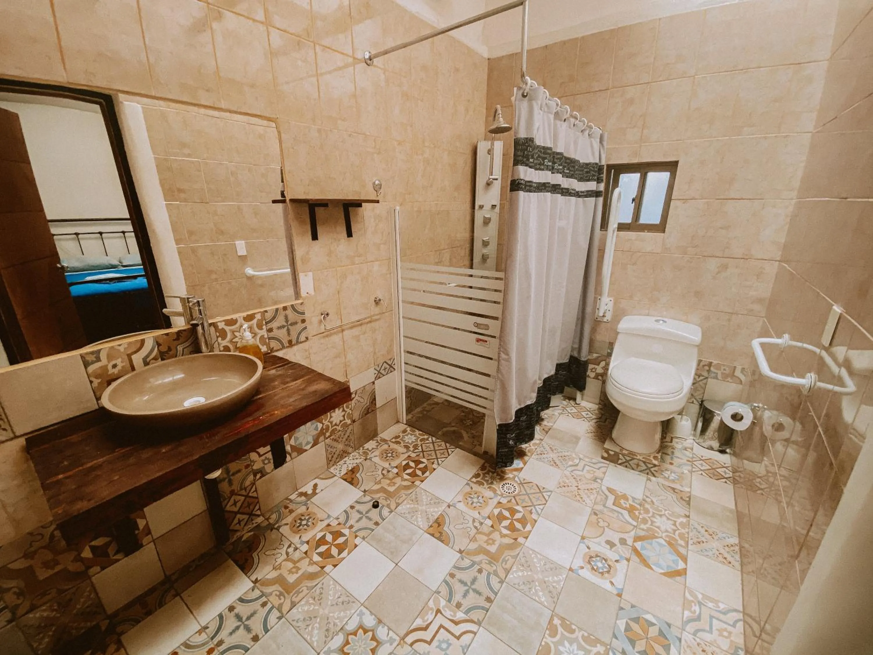 Area and facilities in Rey Lagarto Hostel