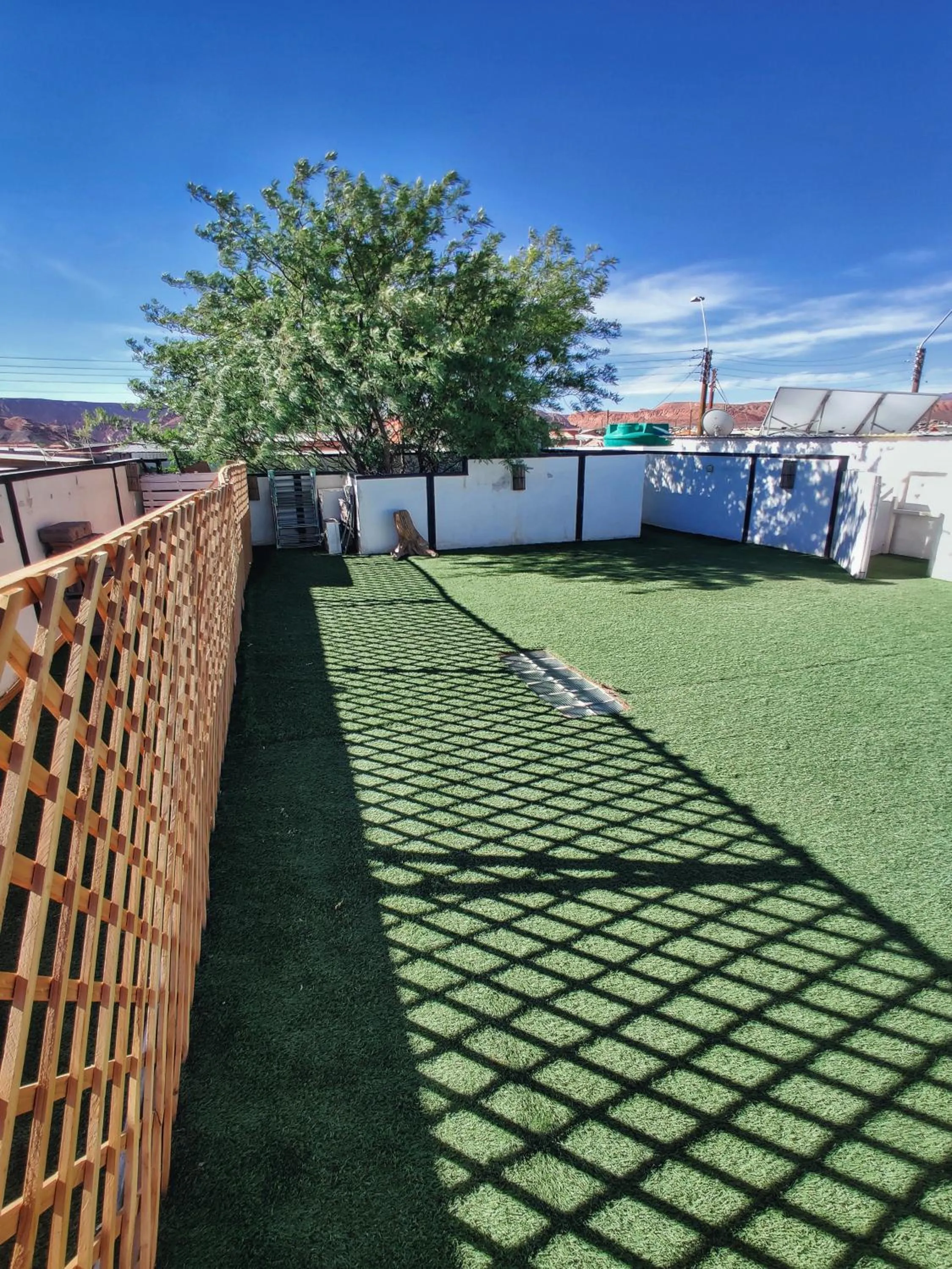 Balcony/Terrace in Rey Lagarto Hostel