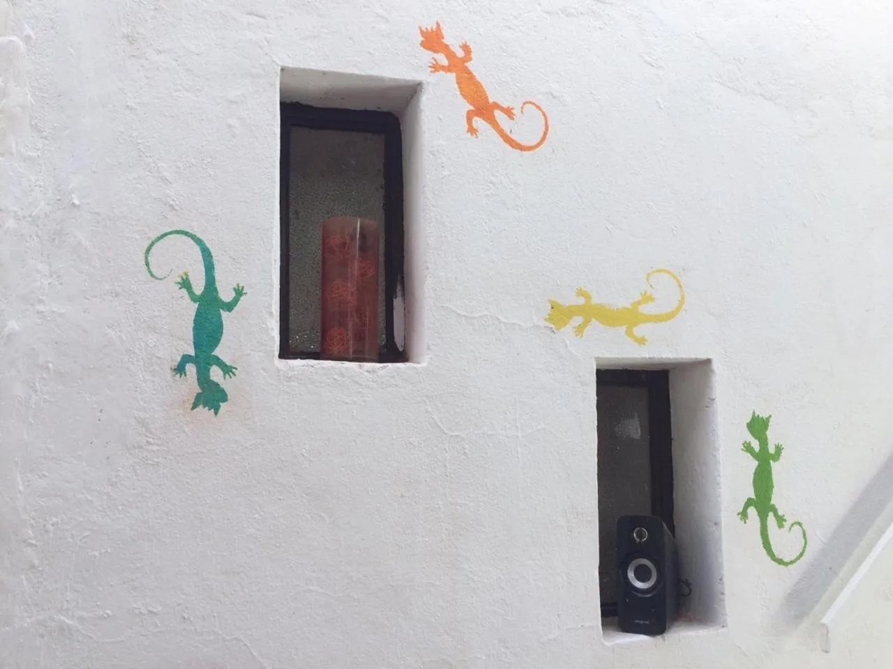 Property logo or sign in Rey Lagarto Hostel