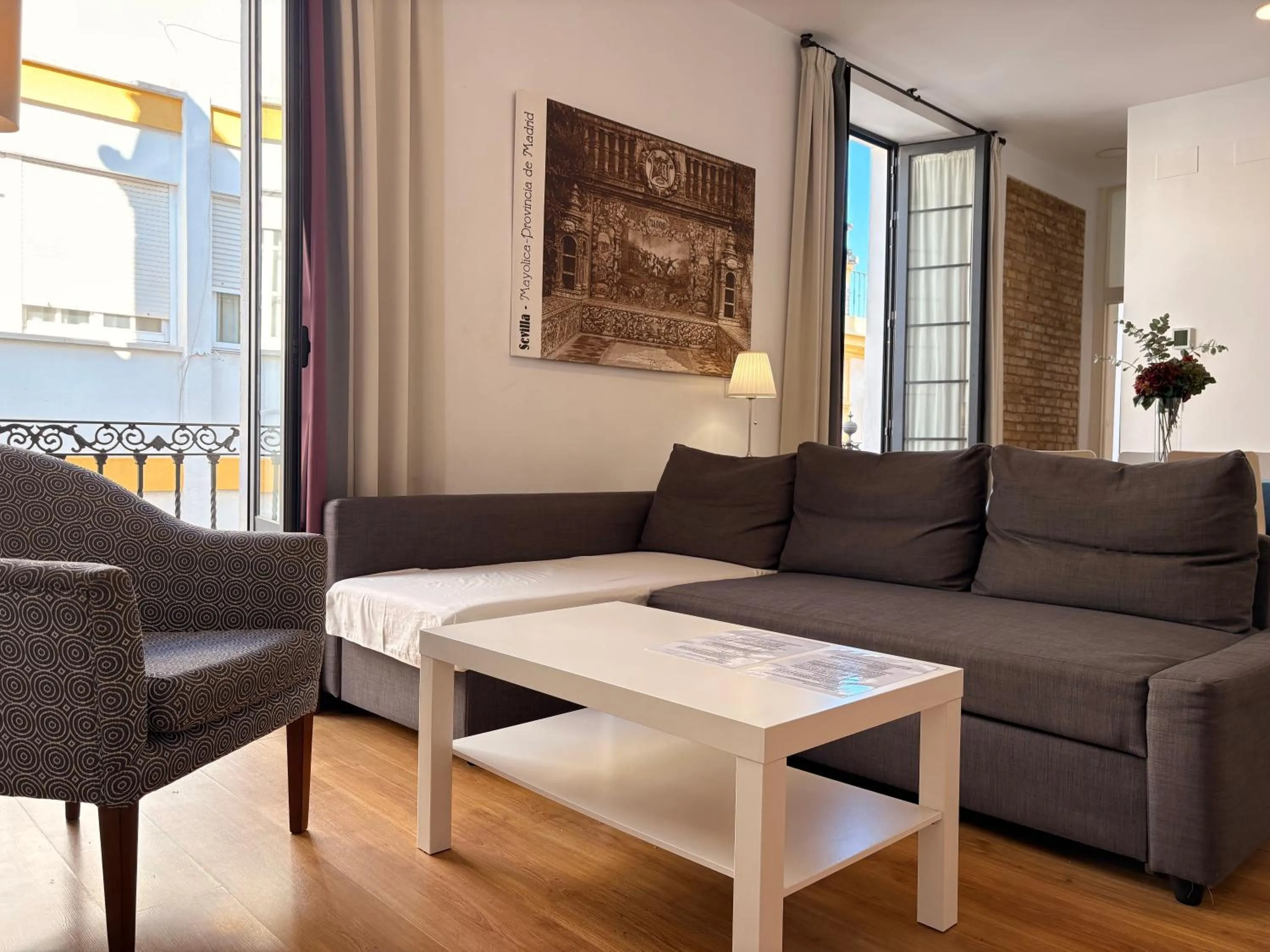 Living room in Life Apartments Alberto Lista