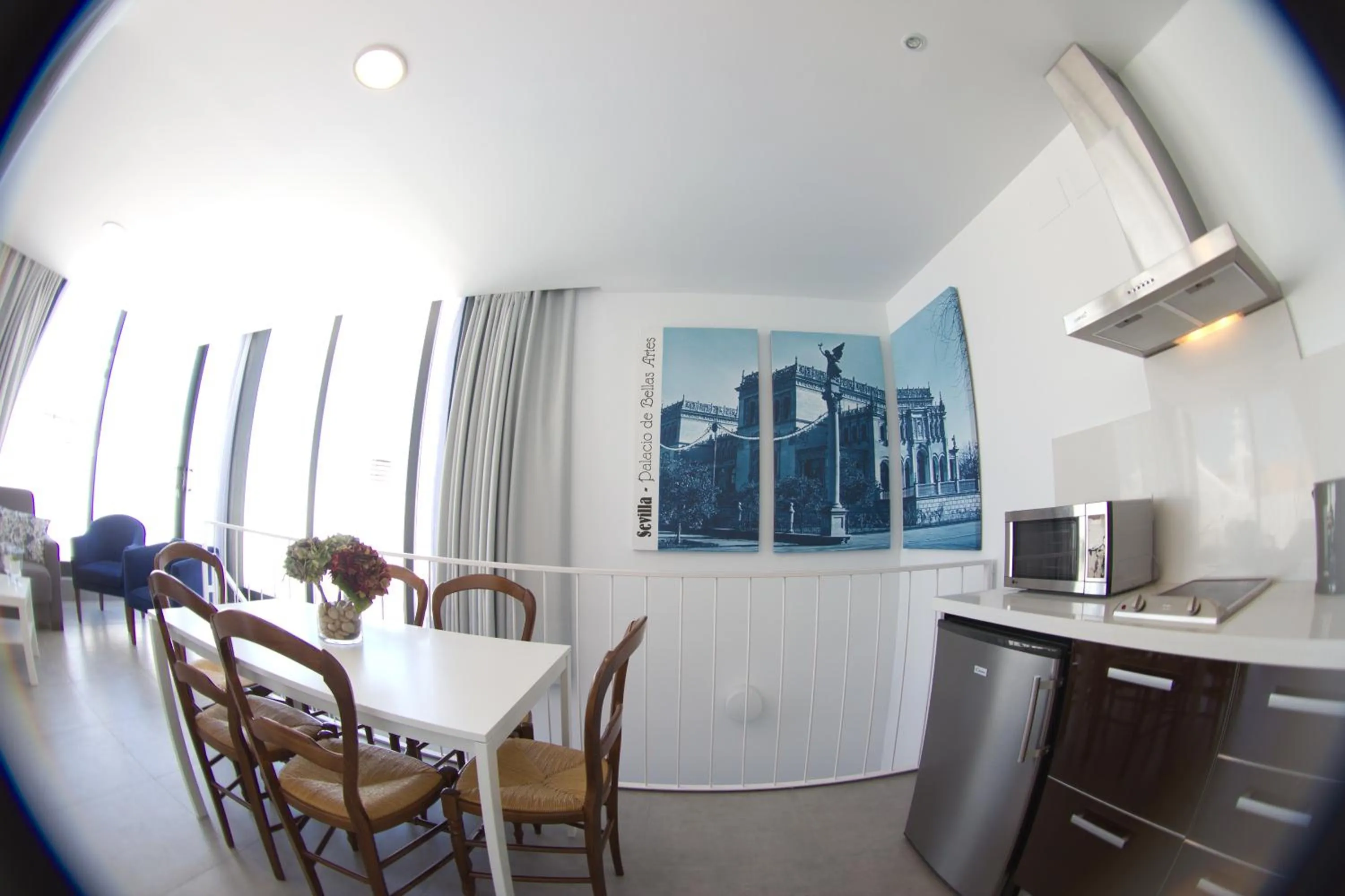 Seating area in Life Apartments Alberto Lista