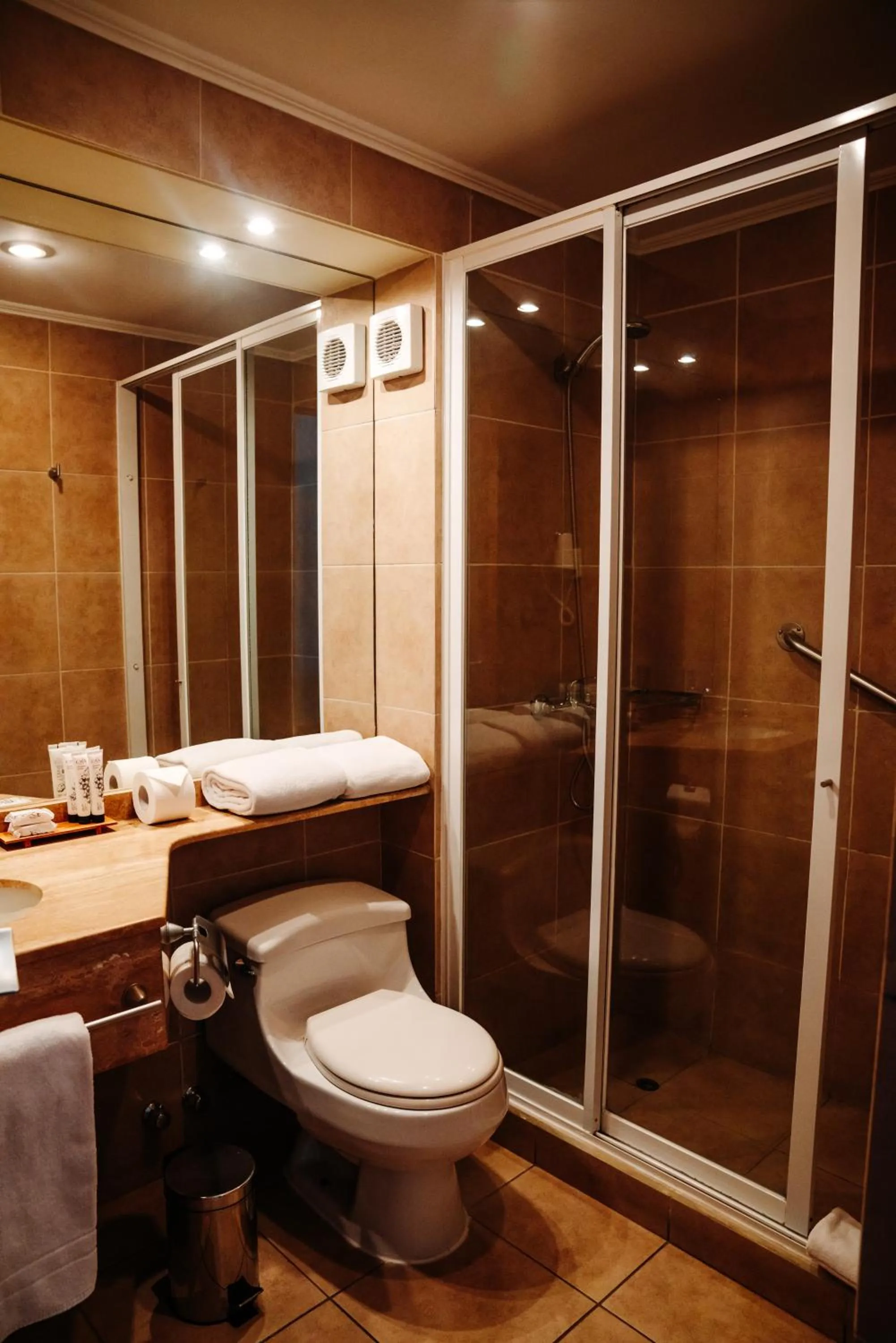 Shower in Hotel Limari