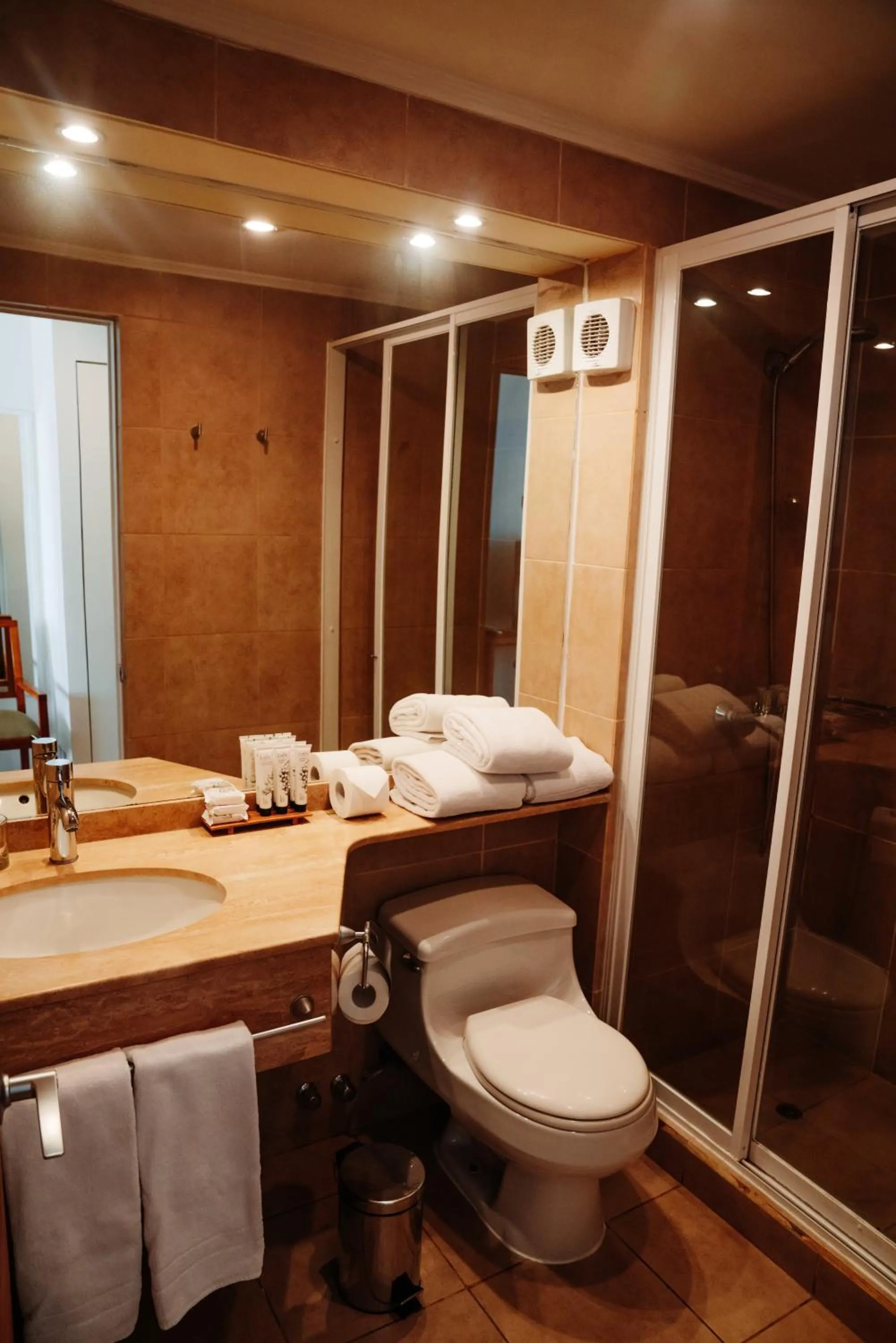 Shower in Hotel Limari