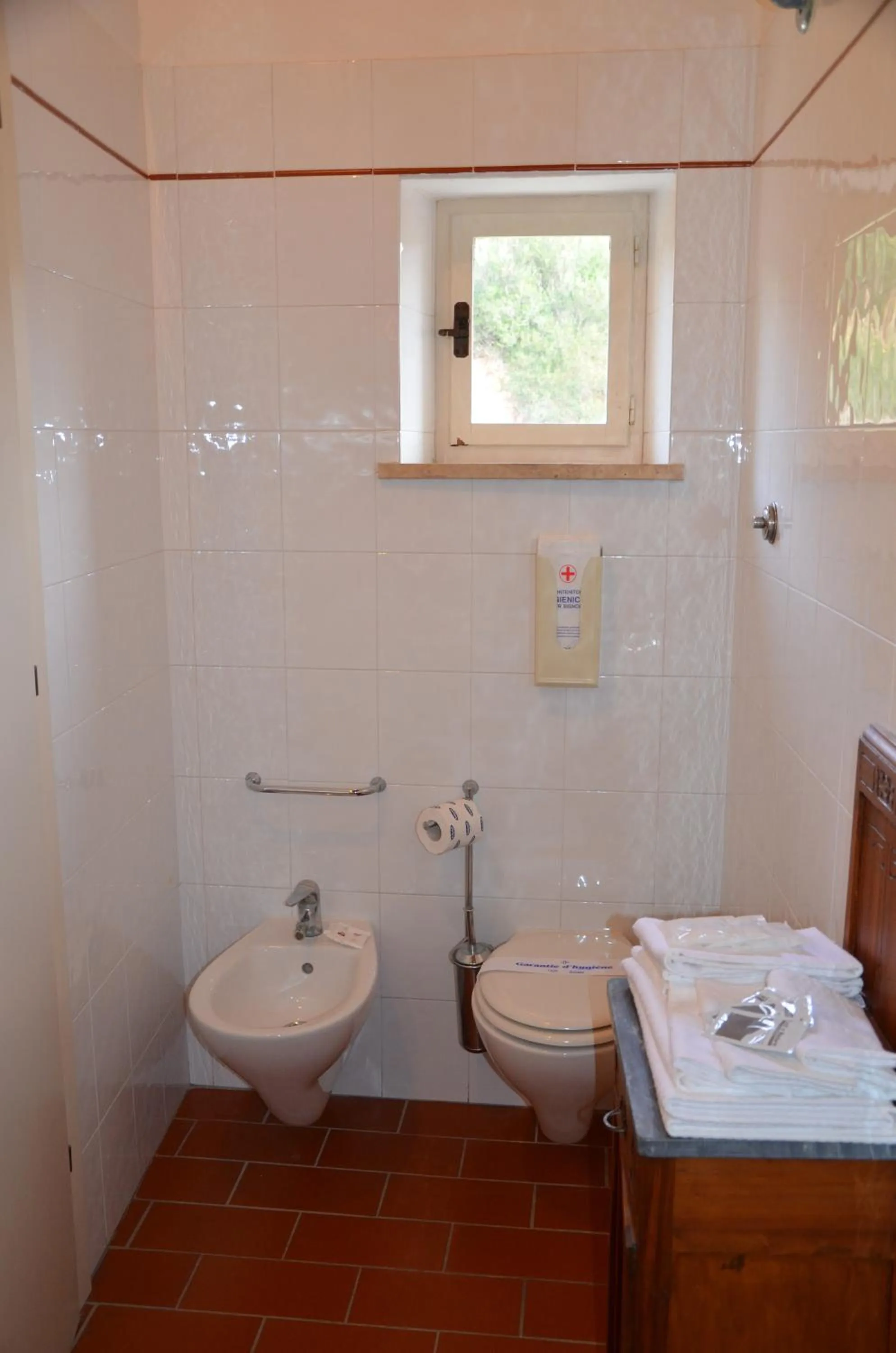 Bathroom in Villa Terme Di Caldana B&B