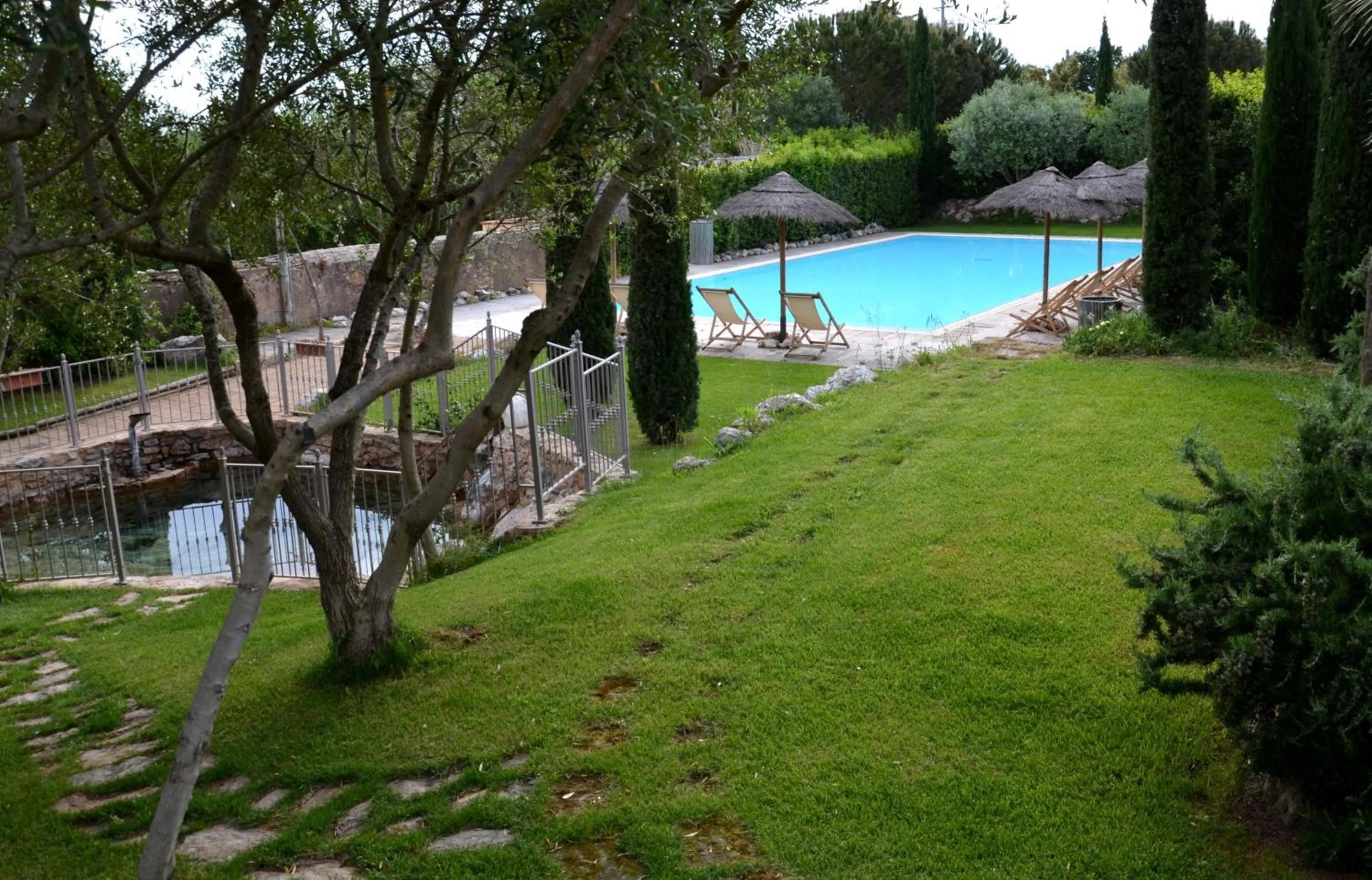 Garden in Villa Terme Di Caldana B&B