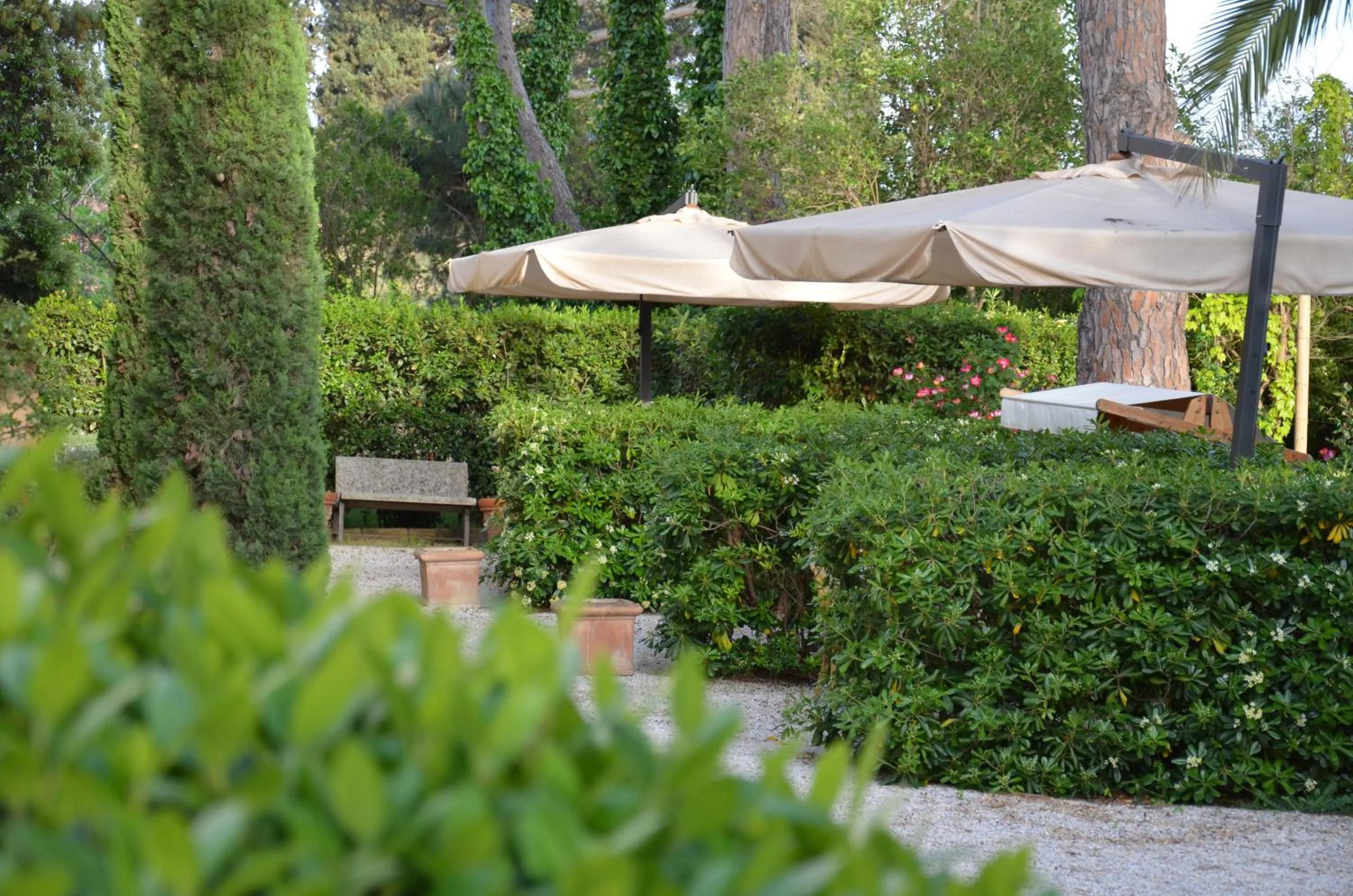 Garden in Villa Terme Di Caldana B&B