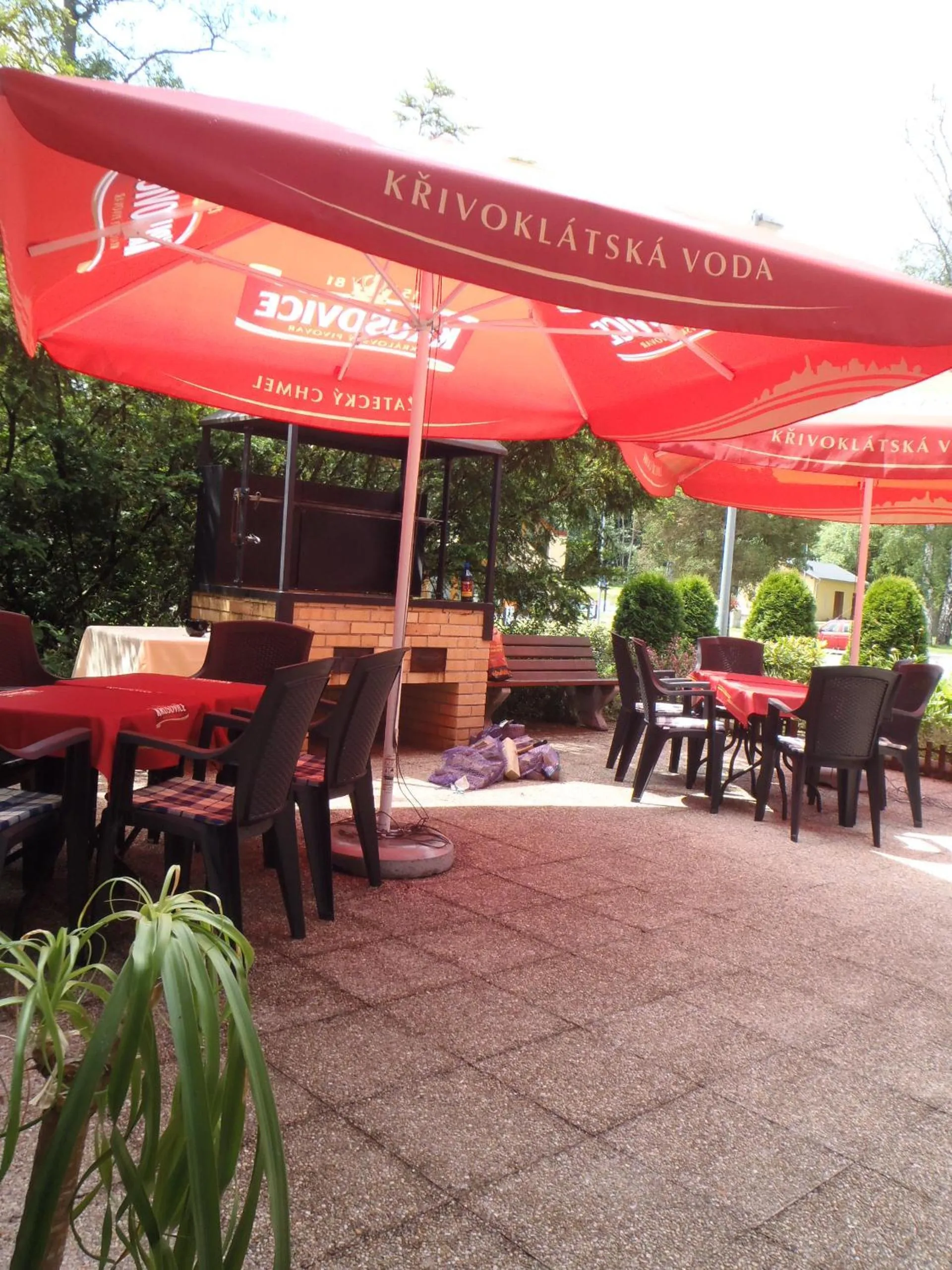 Patio in Hotel Bazant