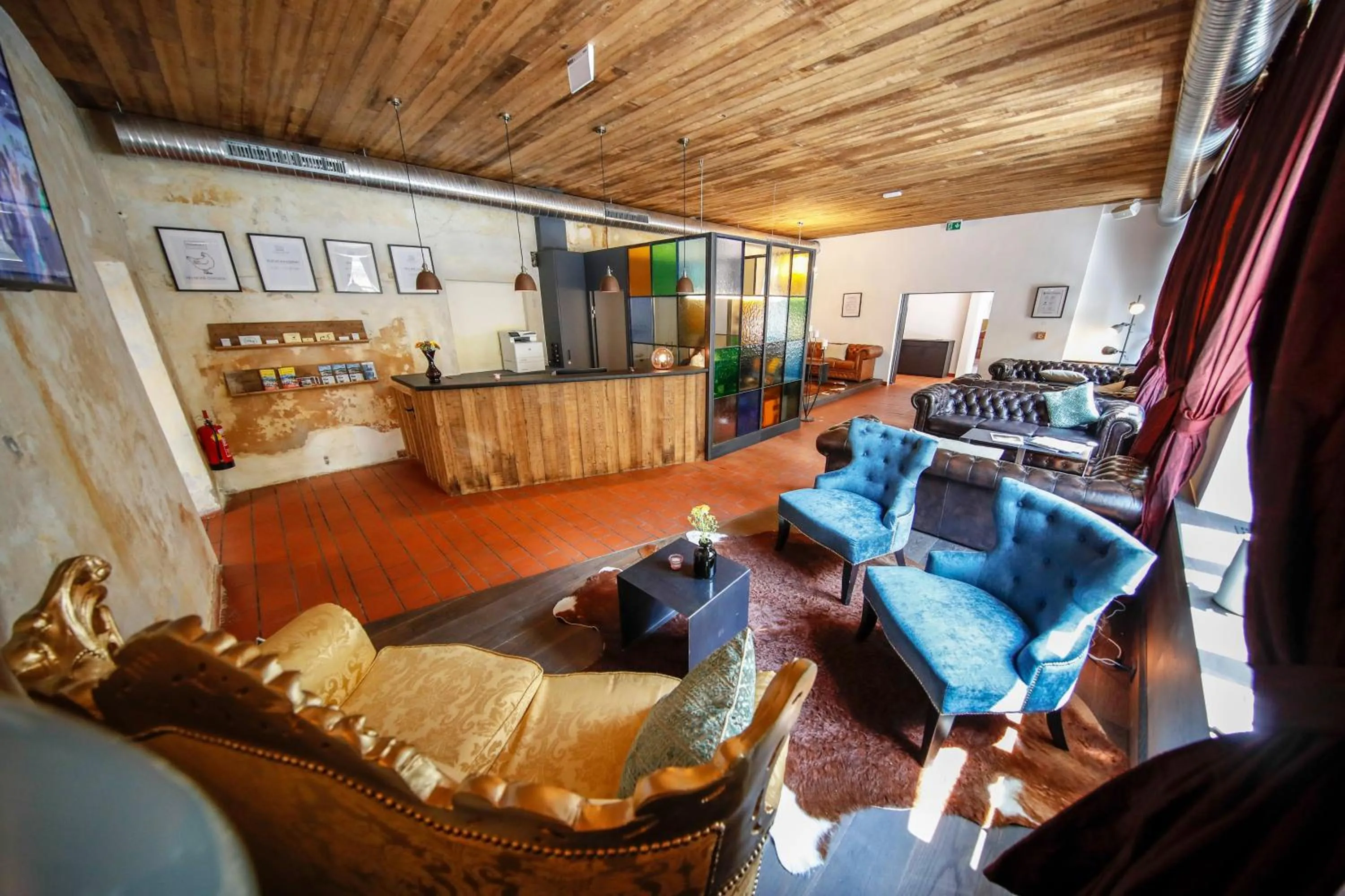 Lobby or reception in Hotel Lehenerhof