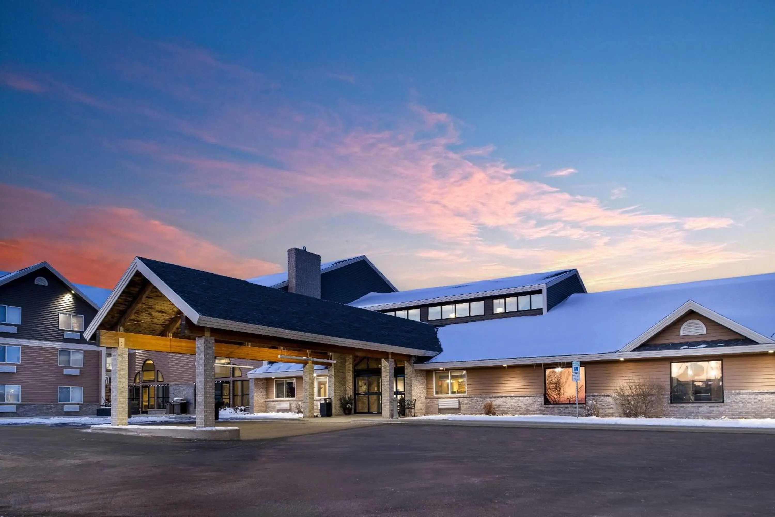 Property building in AmericInn by Wyndham Valley City Conference Center