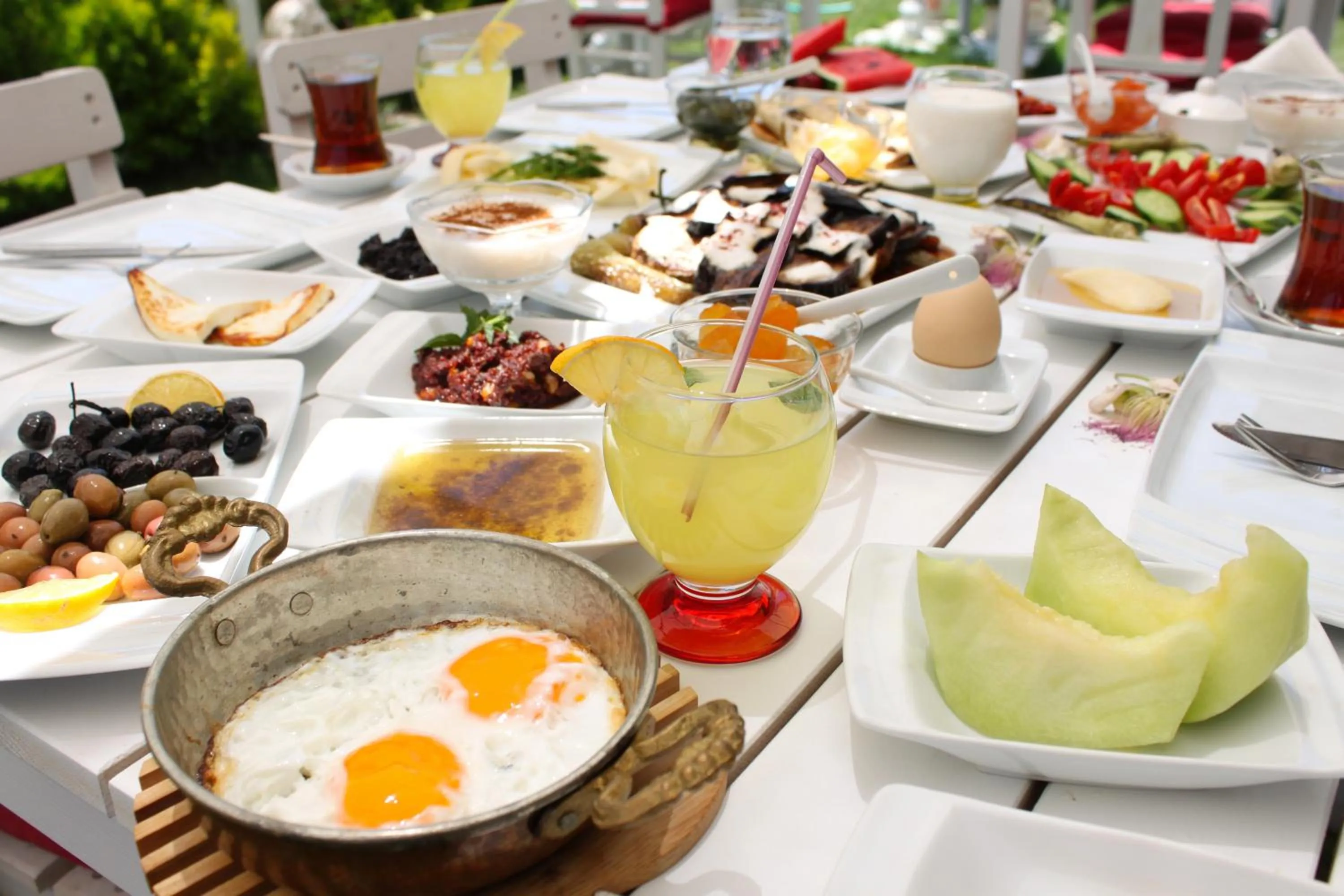 Asian breakfast in Grand Alaçatı Butik Hotel
