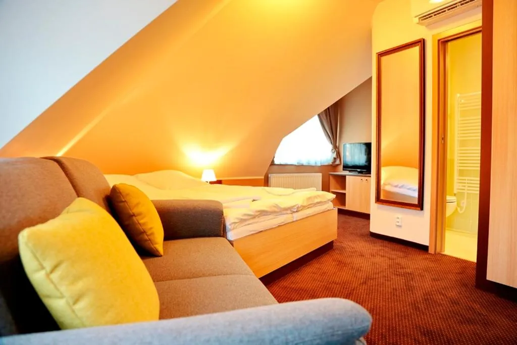 Bed in Hotel Zámek Berchtold