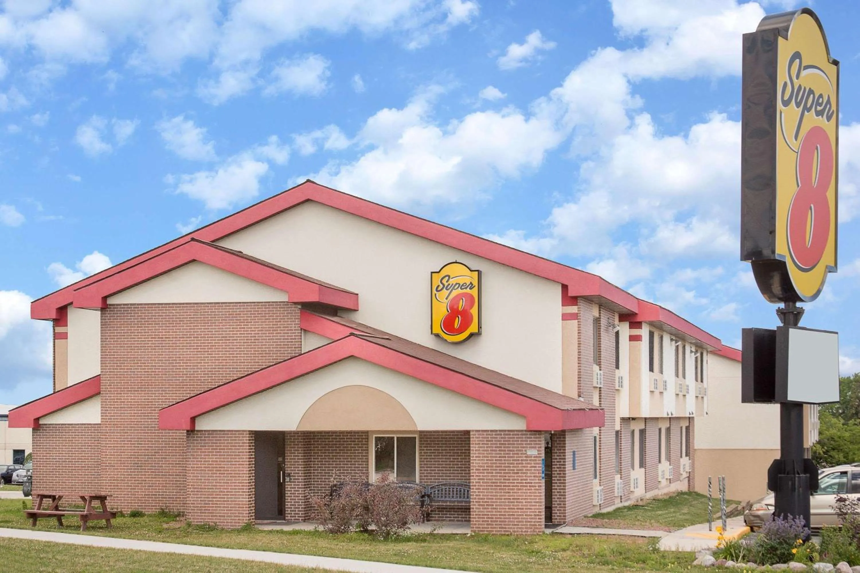 Property building in Super 8 by Wyndham Sheboygan WI