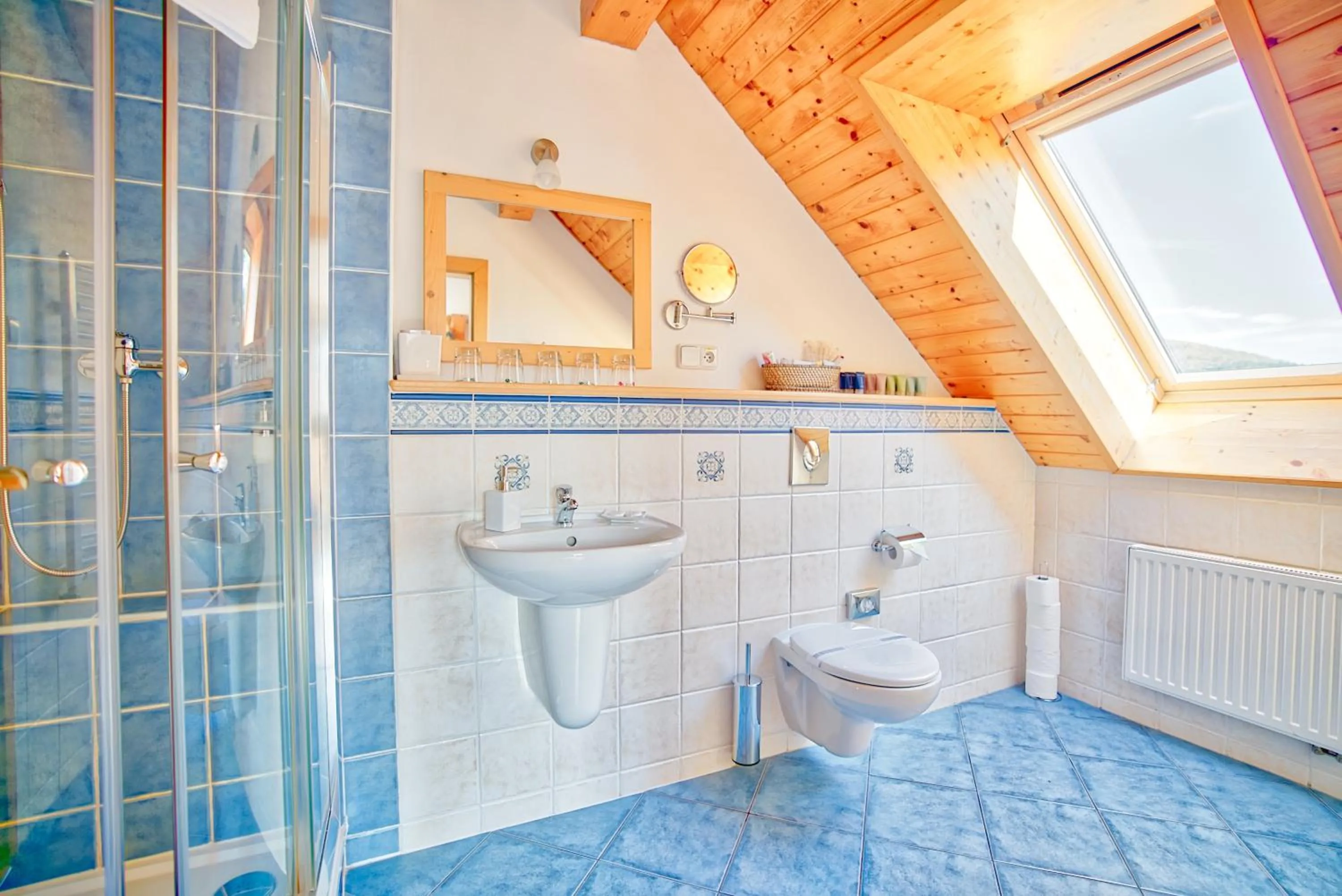 Shower in Apartmán-Hotel Jítravský Dvorec