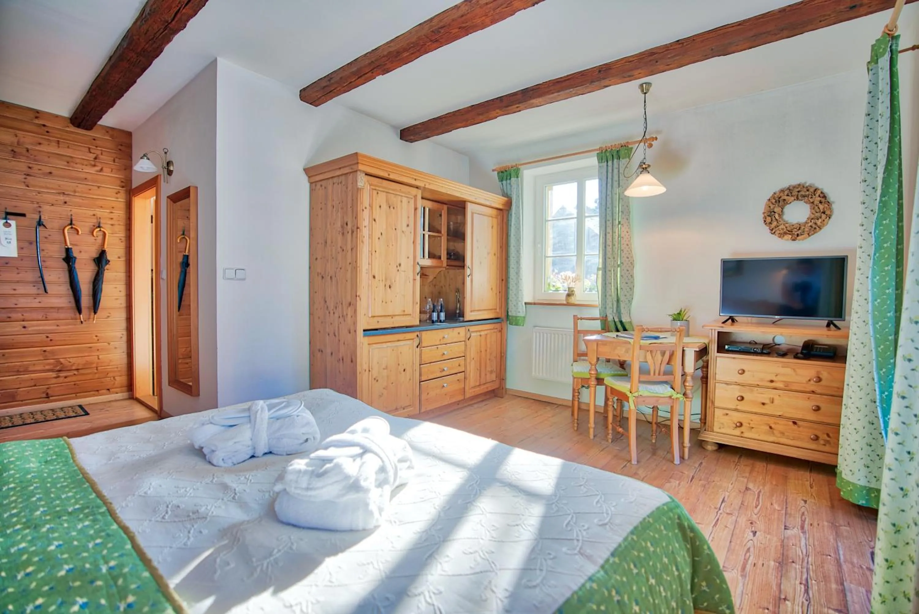 Bed in Apartmán-Hotel Jítravský Dvorec
