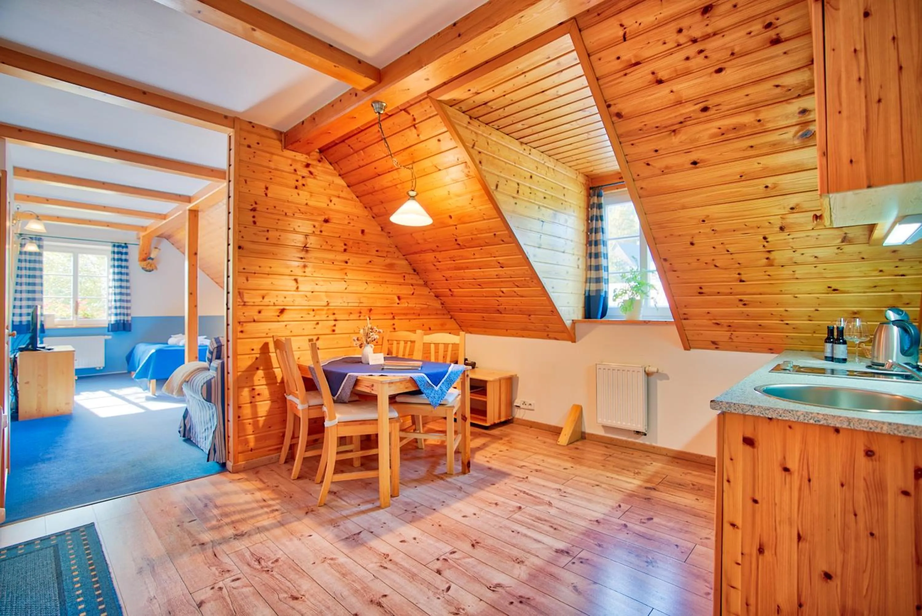 Kitchen or kitchenette in Apartmán-Hotel Jítravský Dvorec